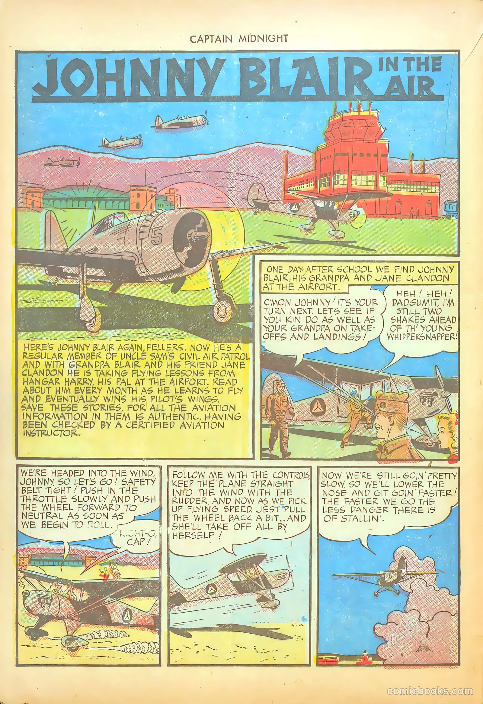 Captain Midnight #17 — page 16 of 52
