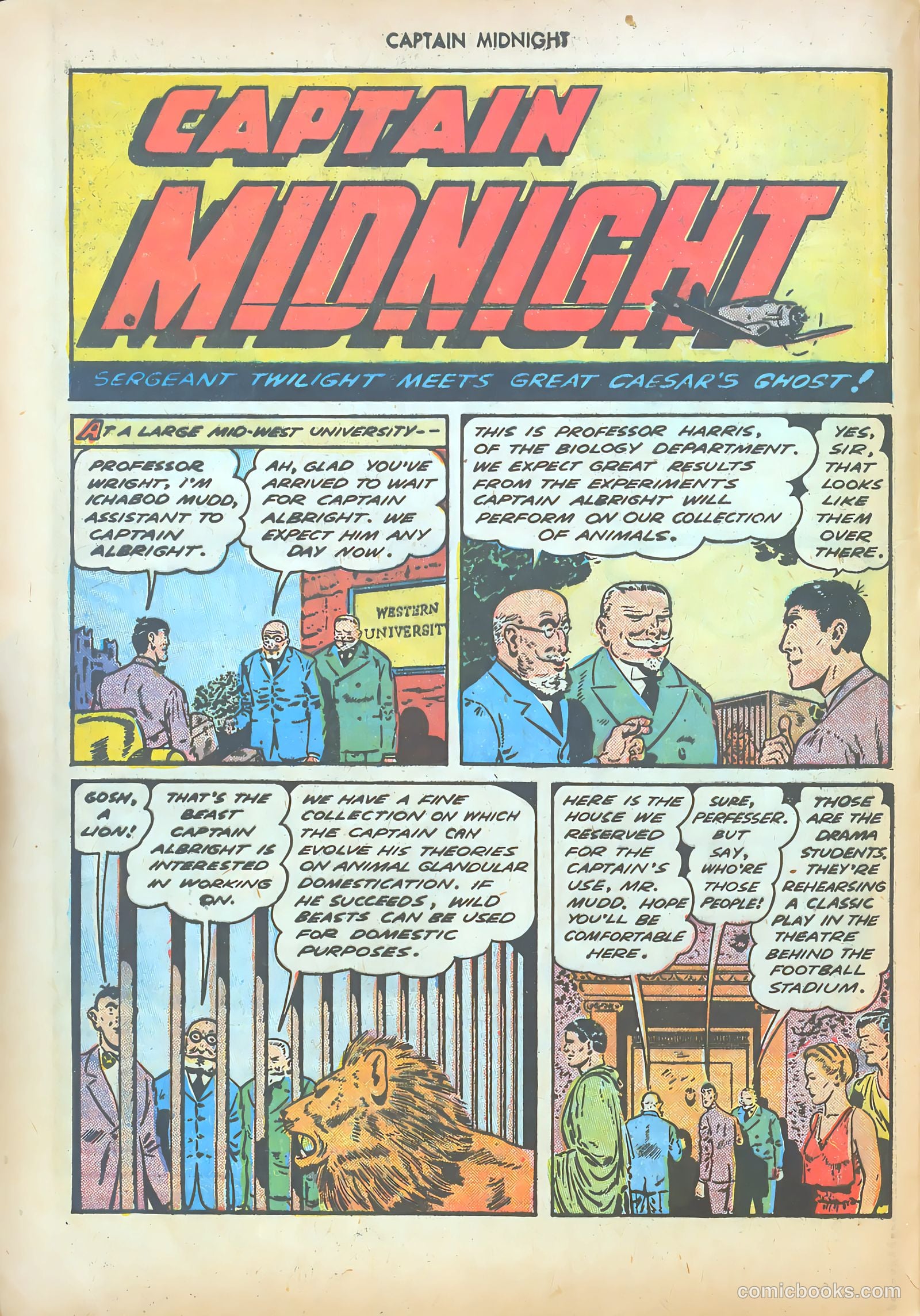Captain Midnight #17 — page 20 of 52