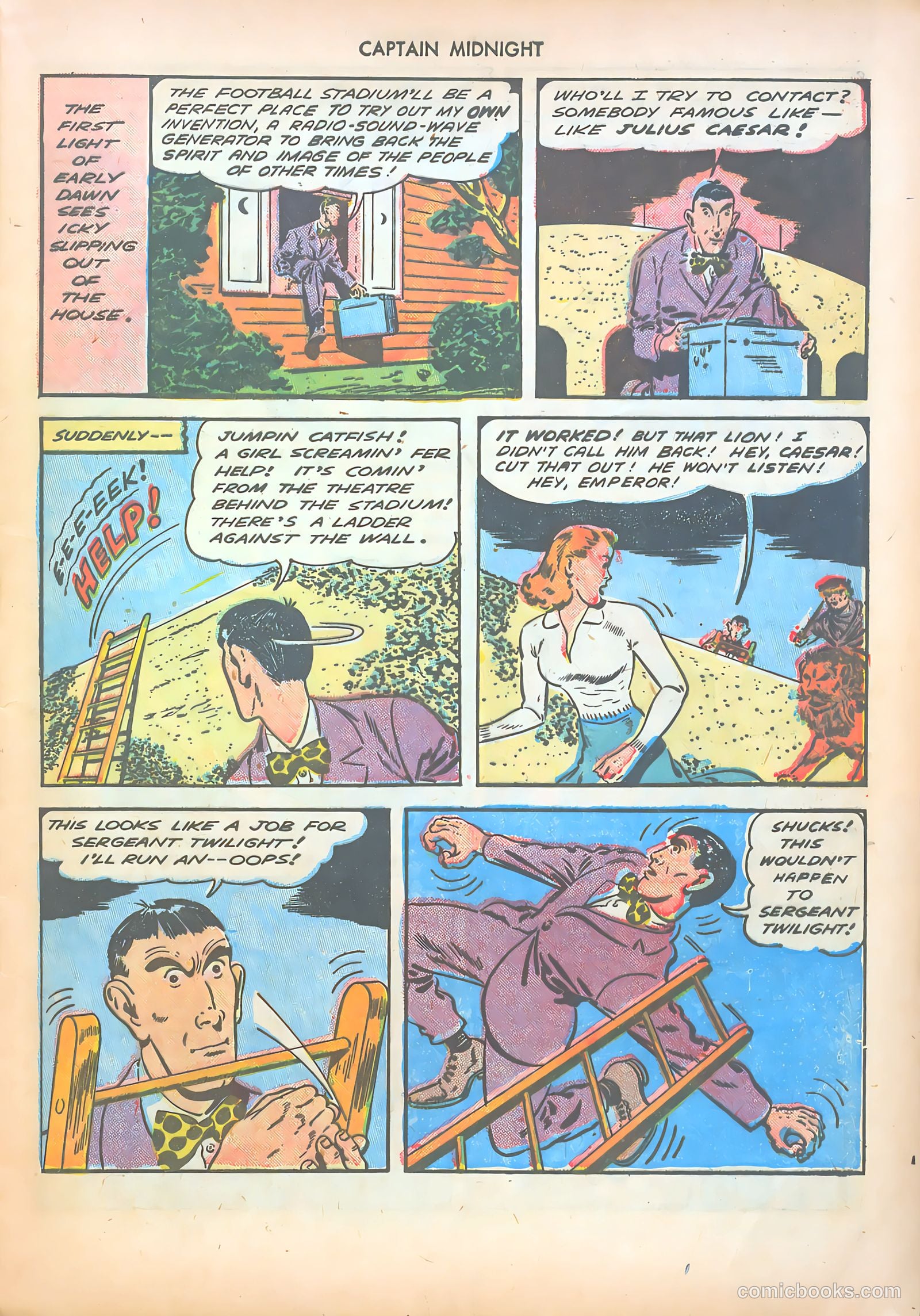 Captain Midnight #17 — page 21 of 52