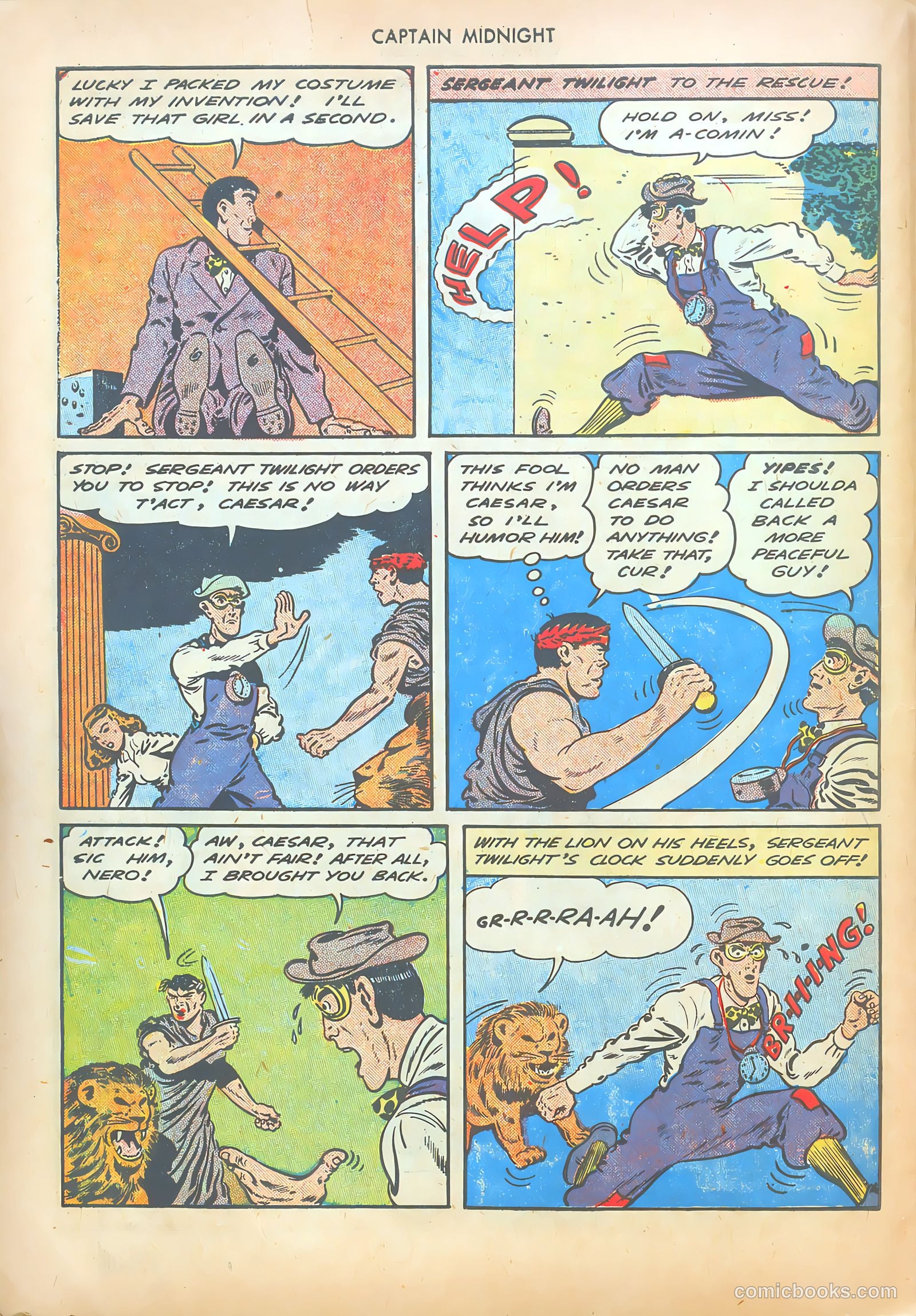 Captain Midnight #17 — page 22 of 52