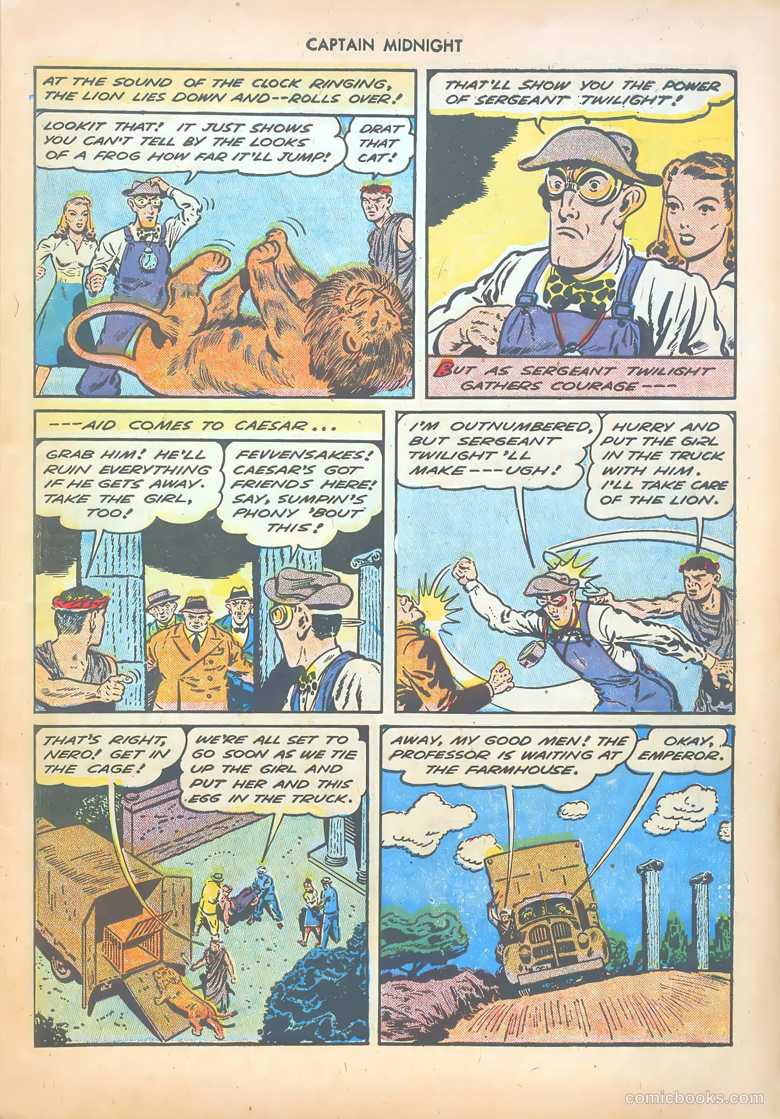 Captain Midnight #17 — page 23 of 52