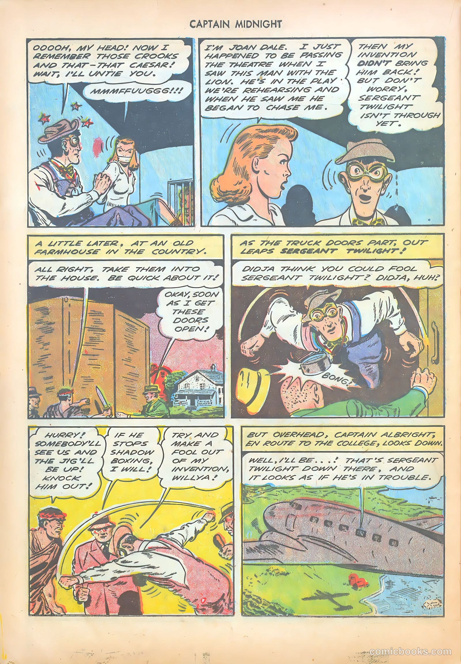 Captain Midnight #17 — page 24 of 52