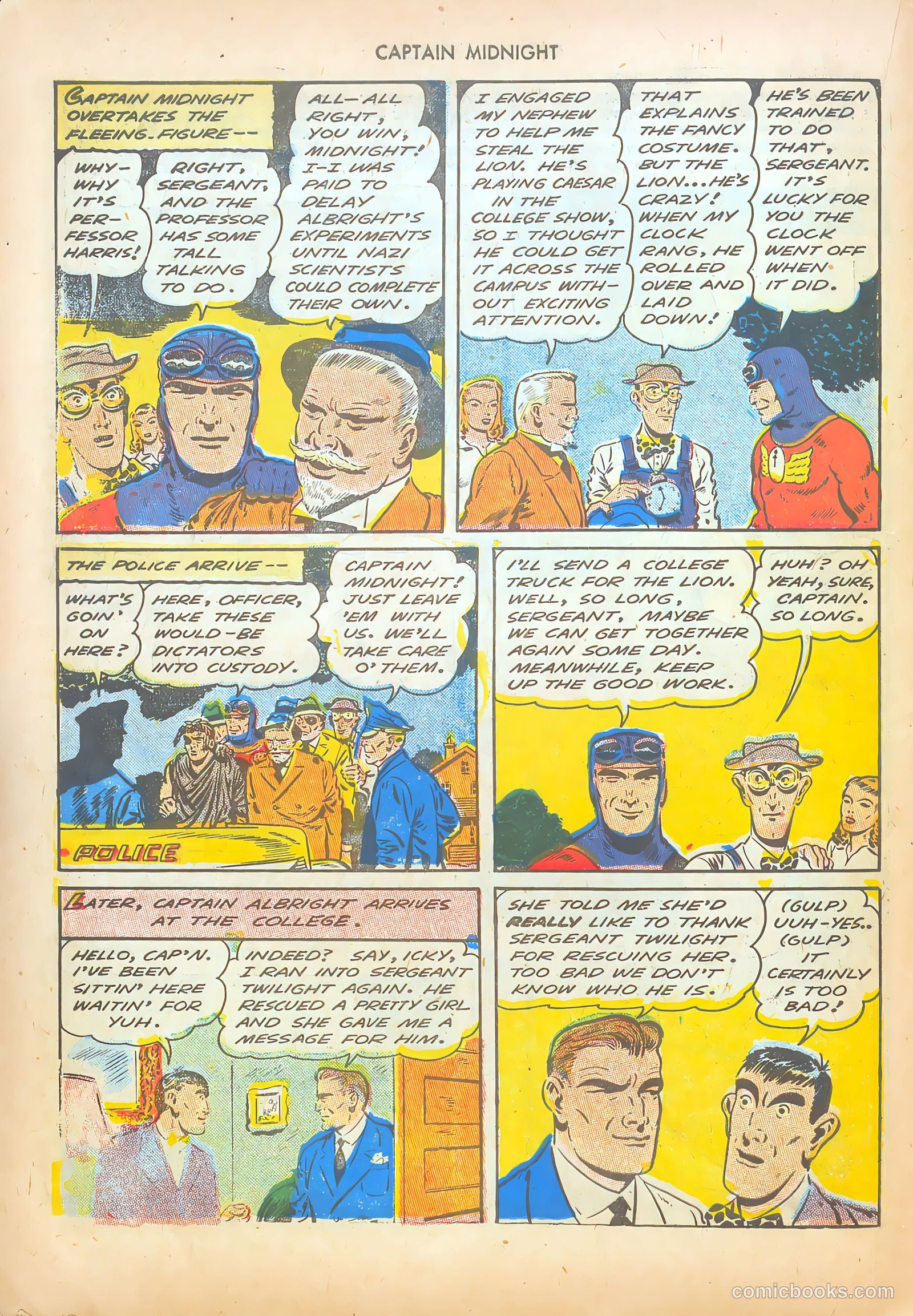Captain Midnight #17 — page 26 of 52