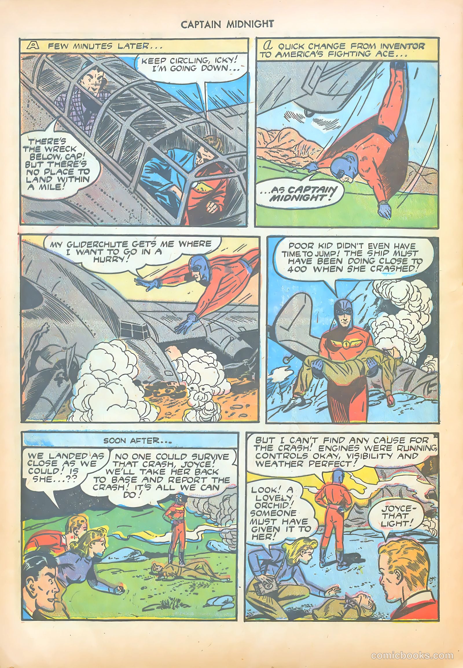 Captain Midnight #17 — page 32 of 52