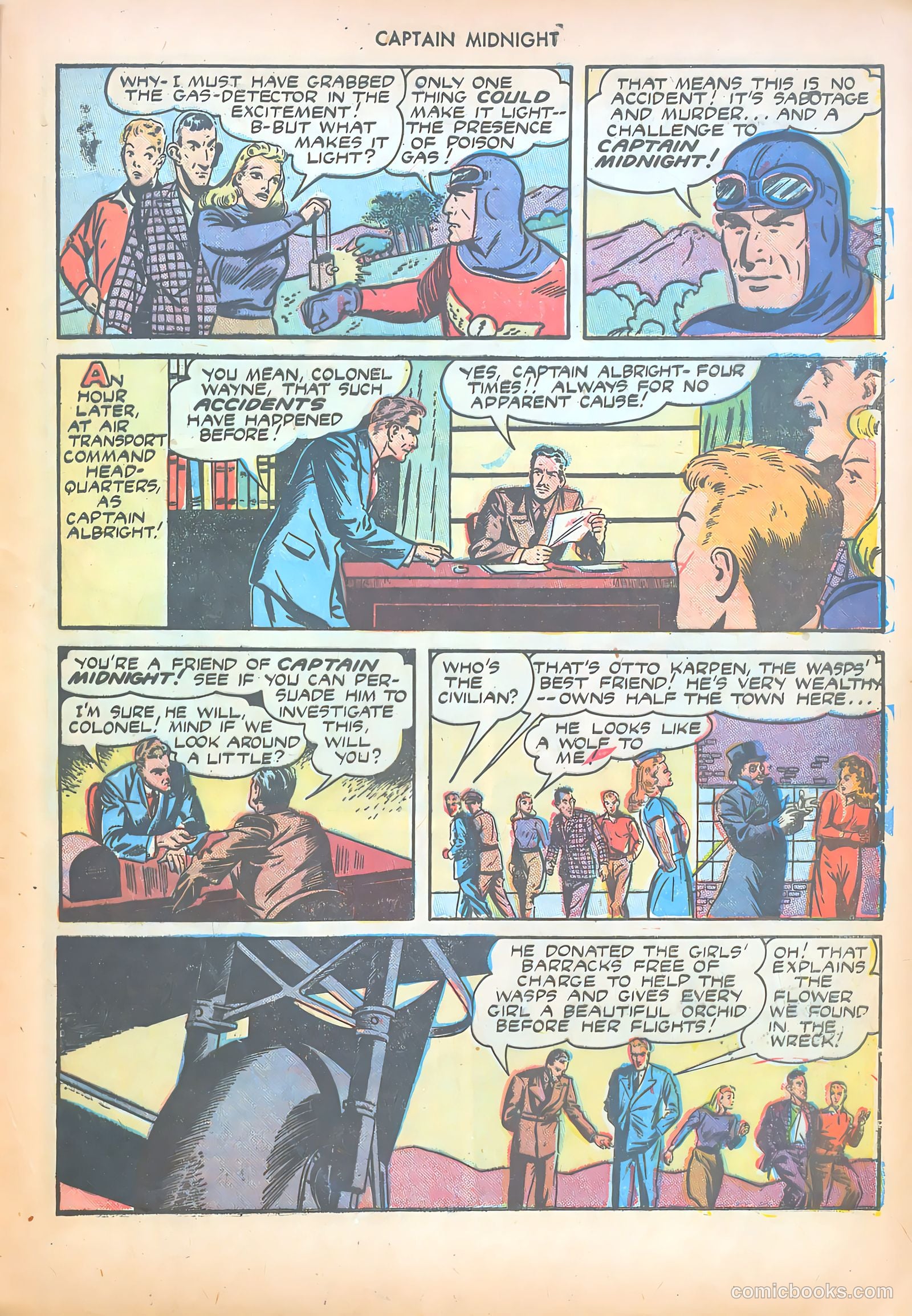 Captain Midnight #17 — page 33 of 52