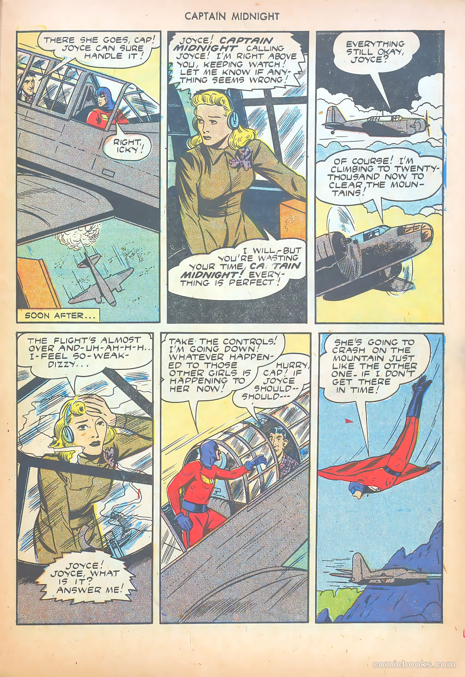 Captain Midnight #17 — page 35 of 52