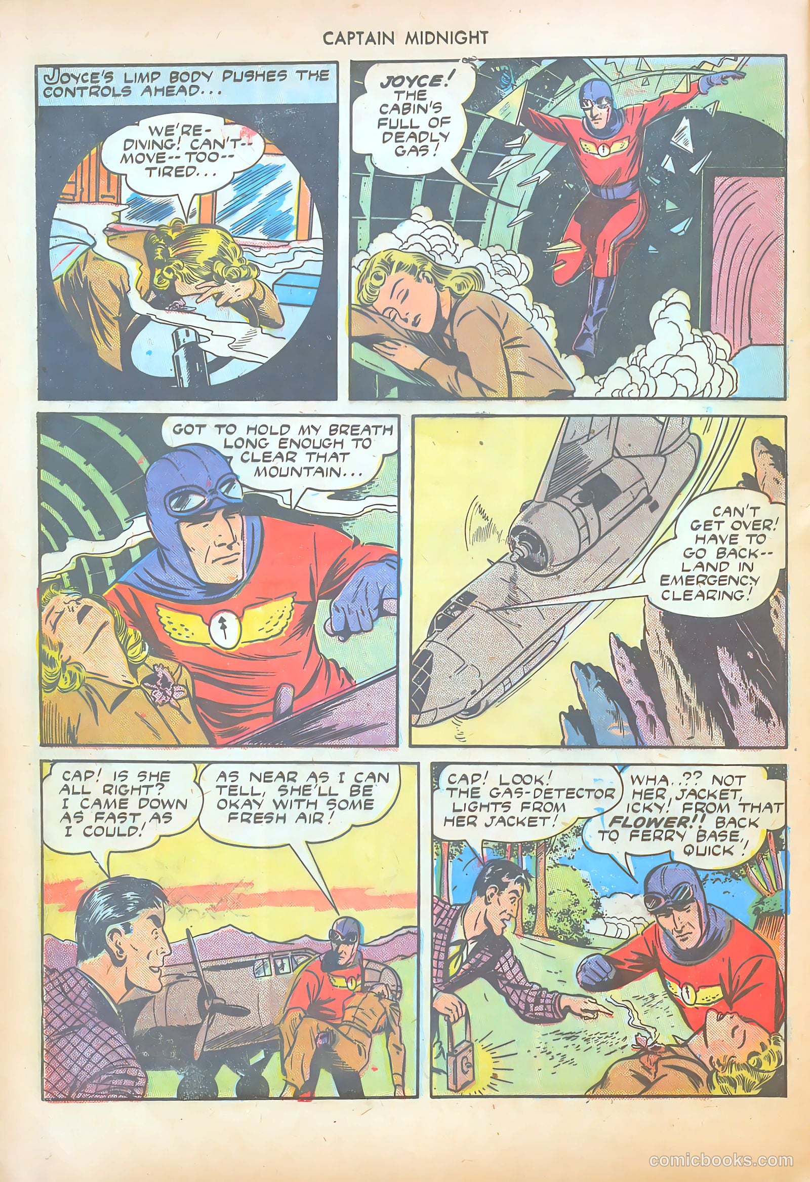 Captain Midnight #17 — page 36 of 52