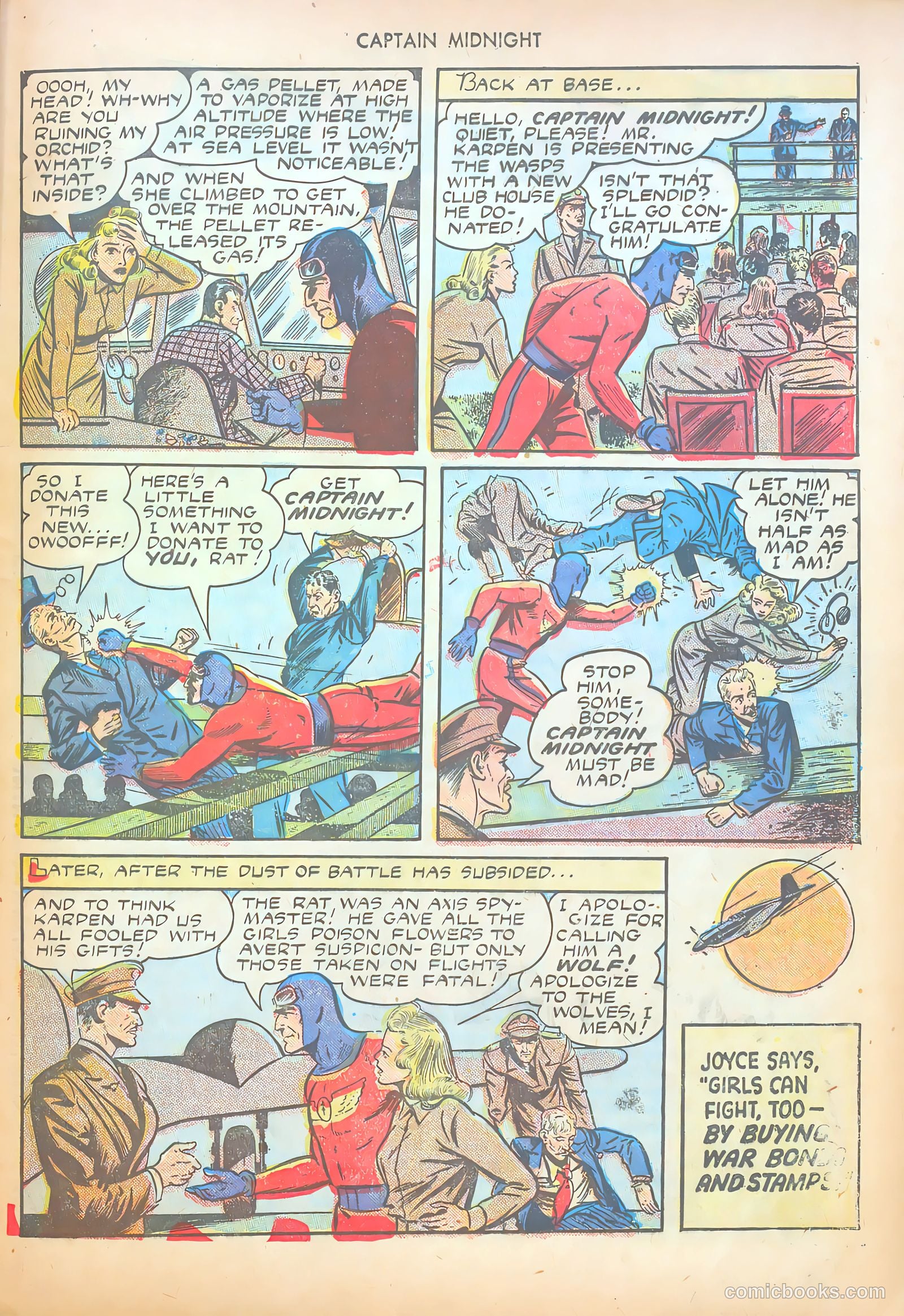 Captain Midnight #17 — page 37 of 52