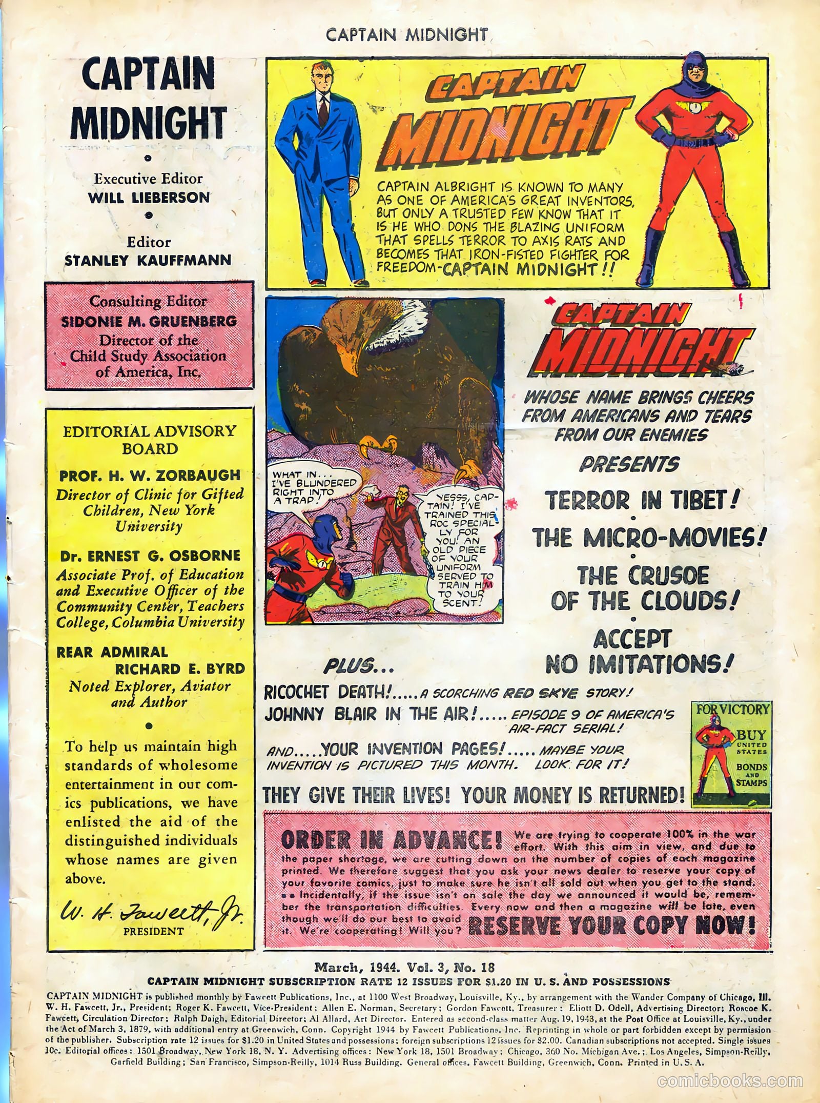 Captain Midnight #18 — page 3 of 52