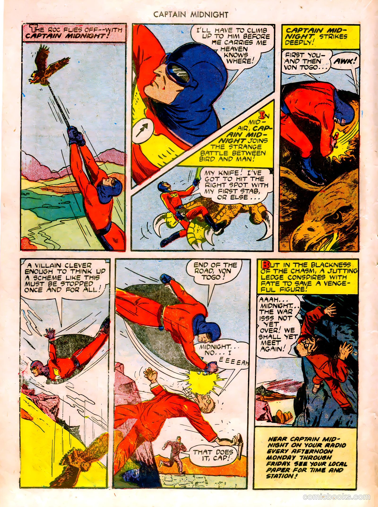 Captain Midnight #18 — page 14 of 52