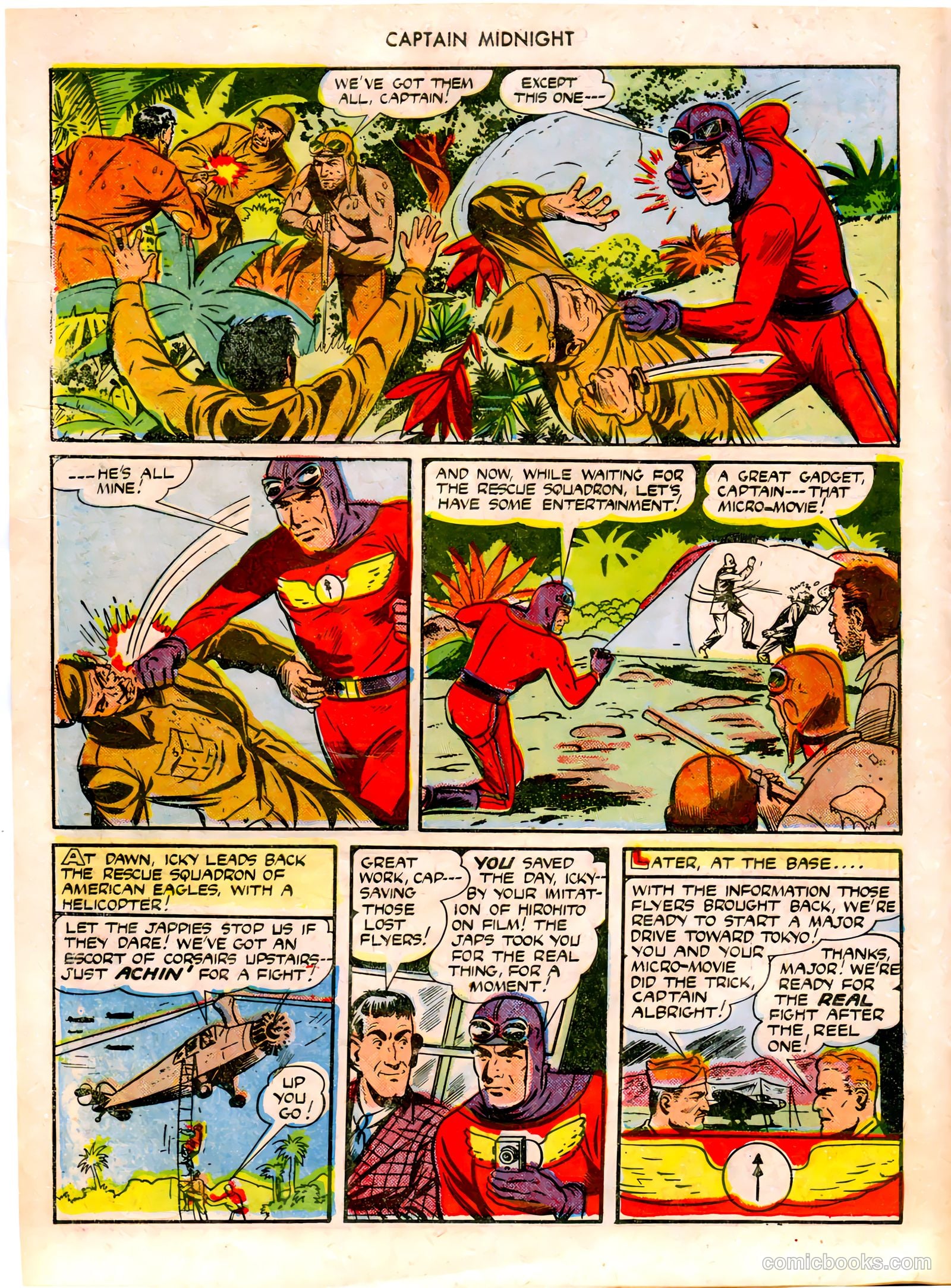 Captain Midnight #18 — page 22 of 52