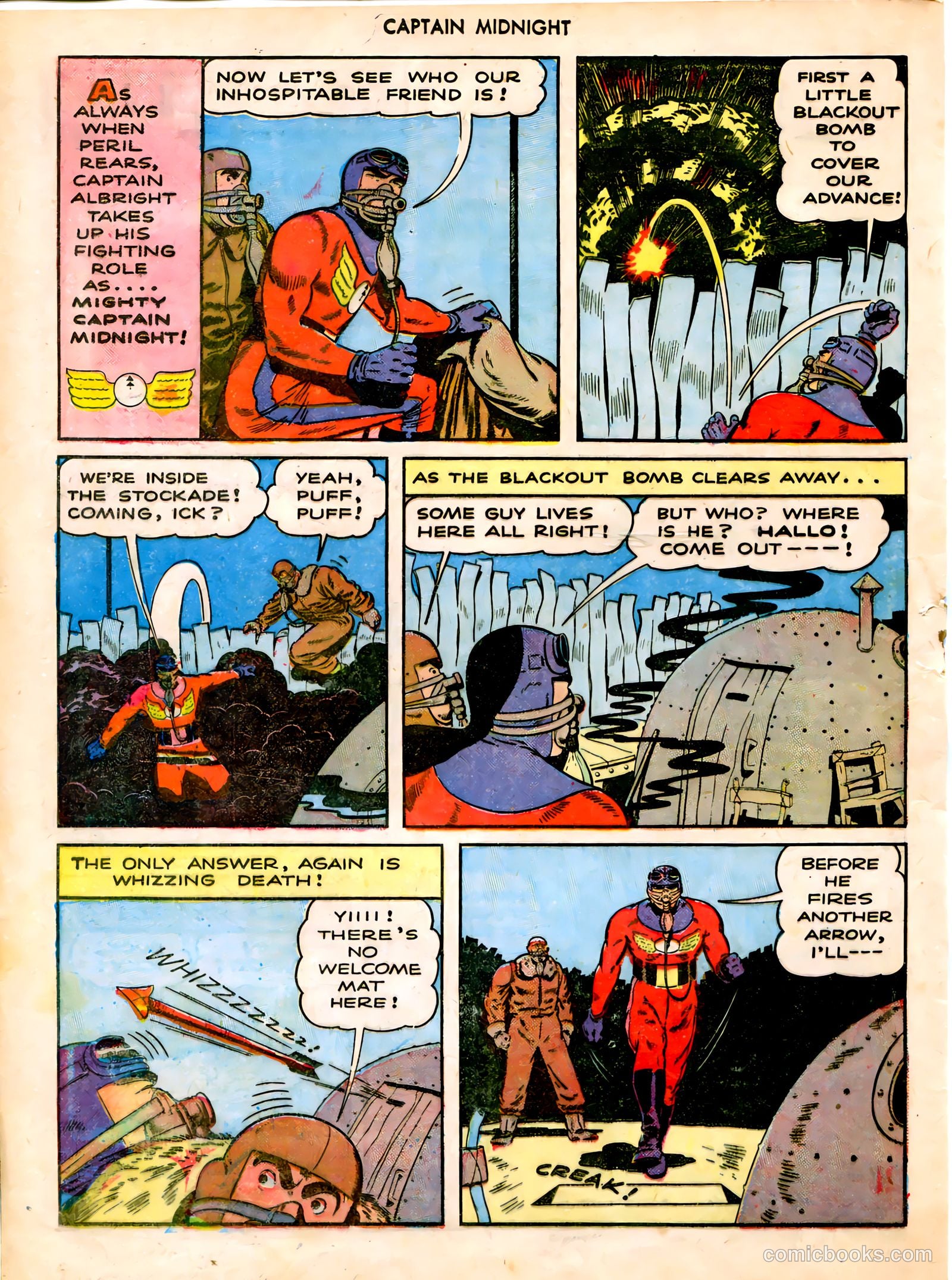 Captain Midnight #18 — page 28 of 52