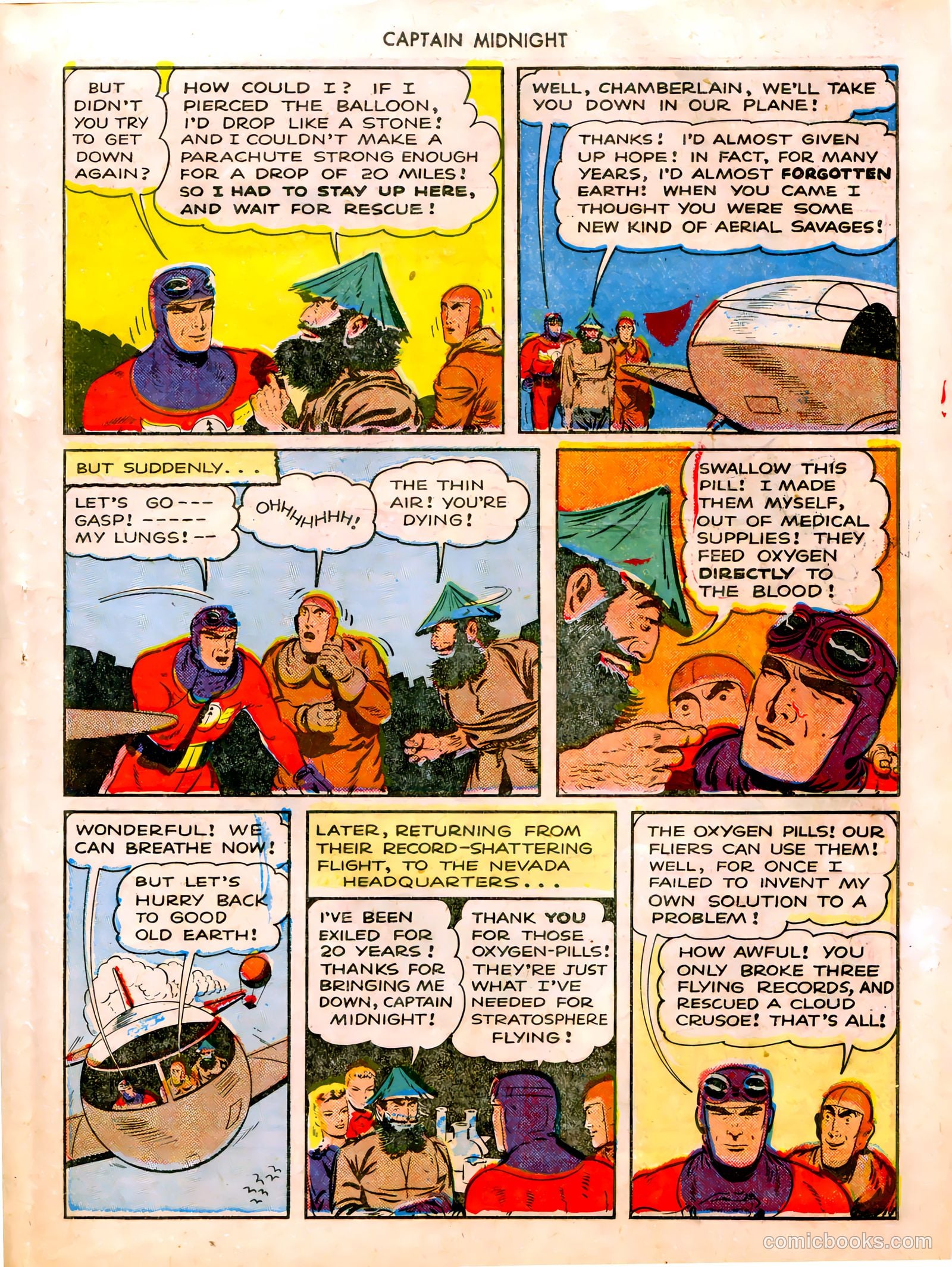 Captain Midnight #18 — page 31 of 52