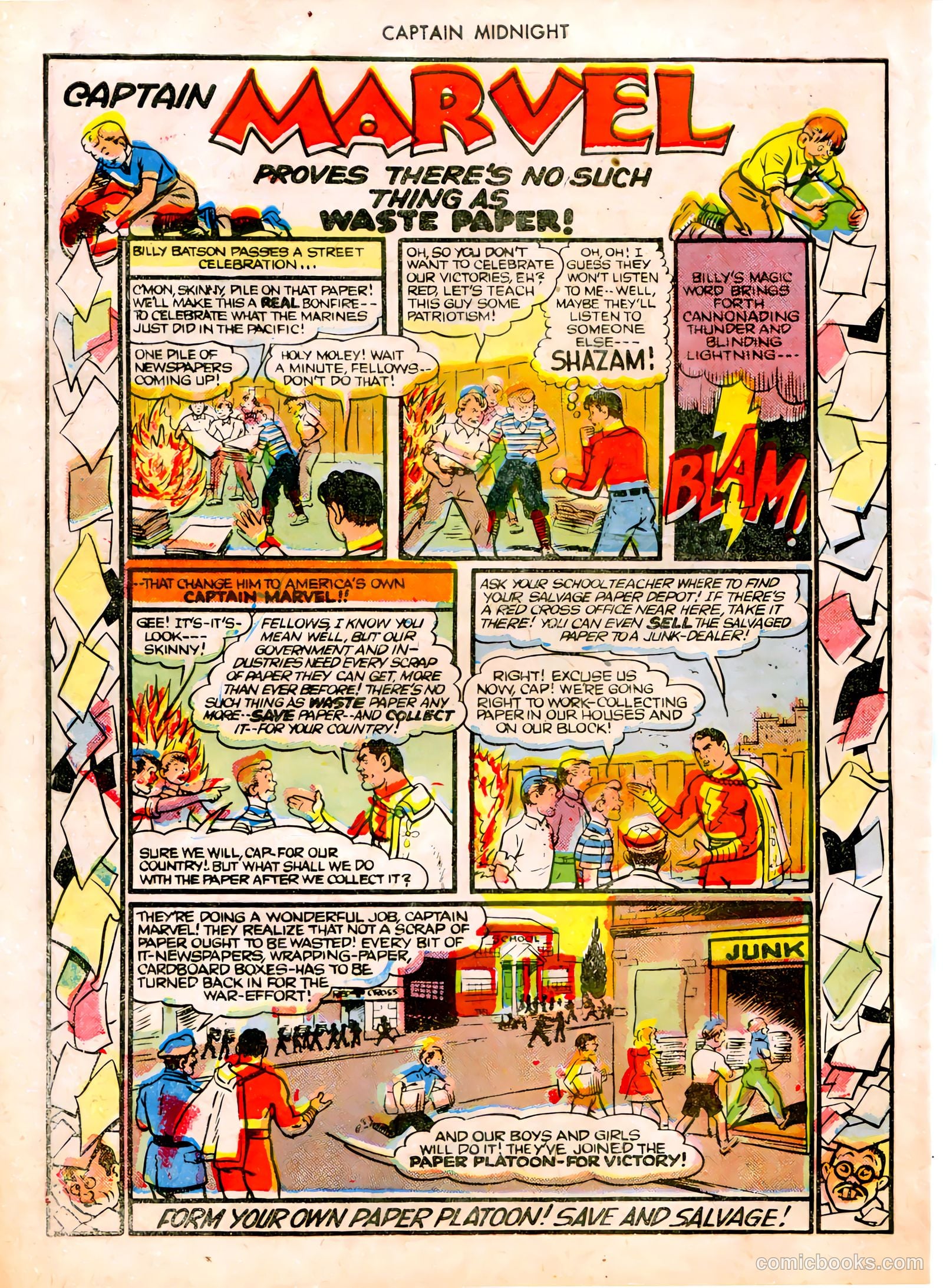 Captain Midnight #18 — page 34 of 52