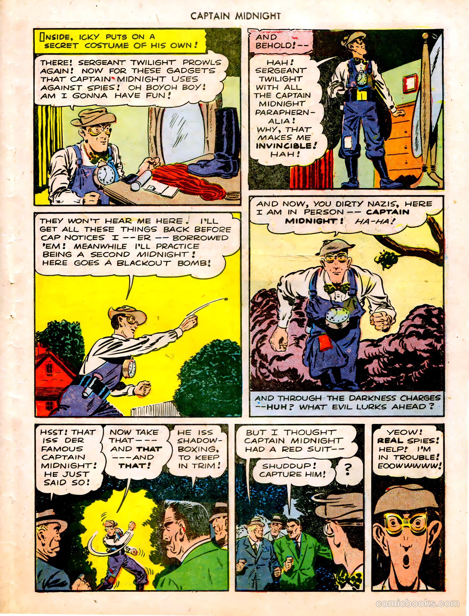 Captain Midnight #18 — page 39 of 52