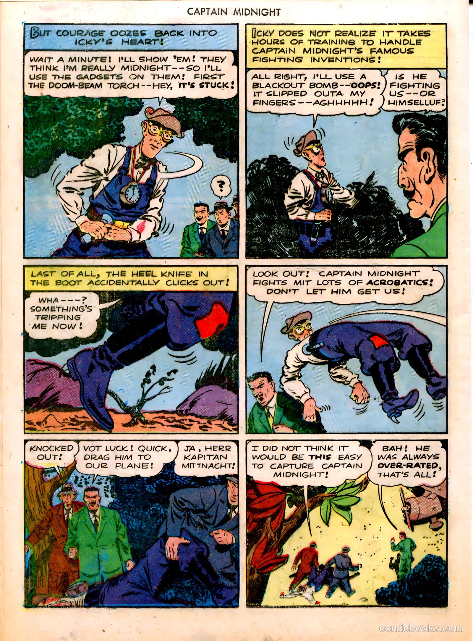 Captain Midnight #18 — page 40 of 52