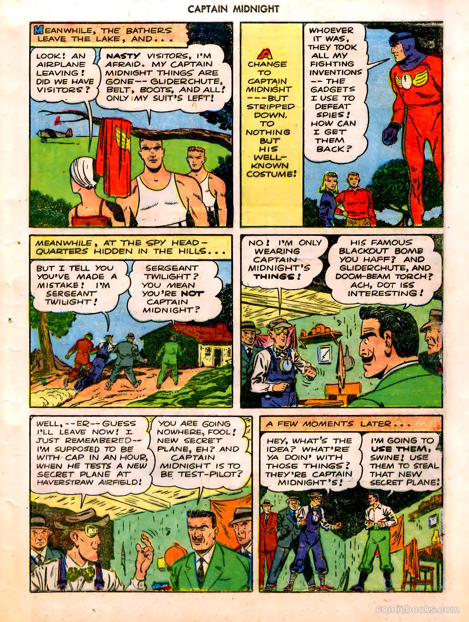 Captain Midnight #18 — page 41 of 52
