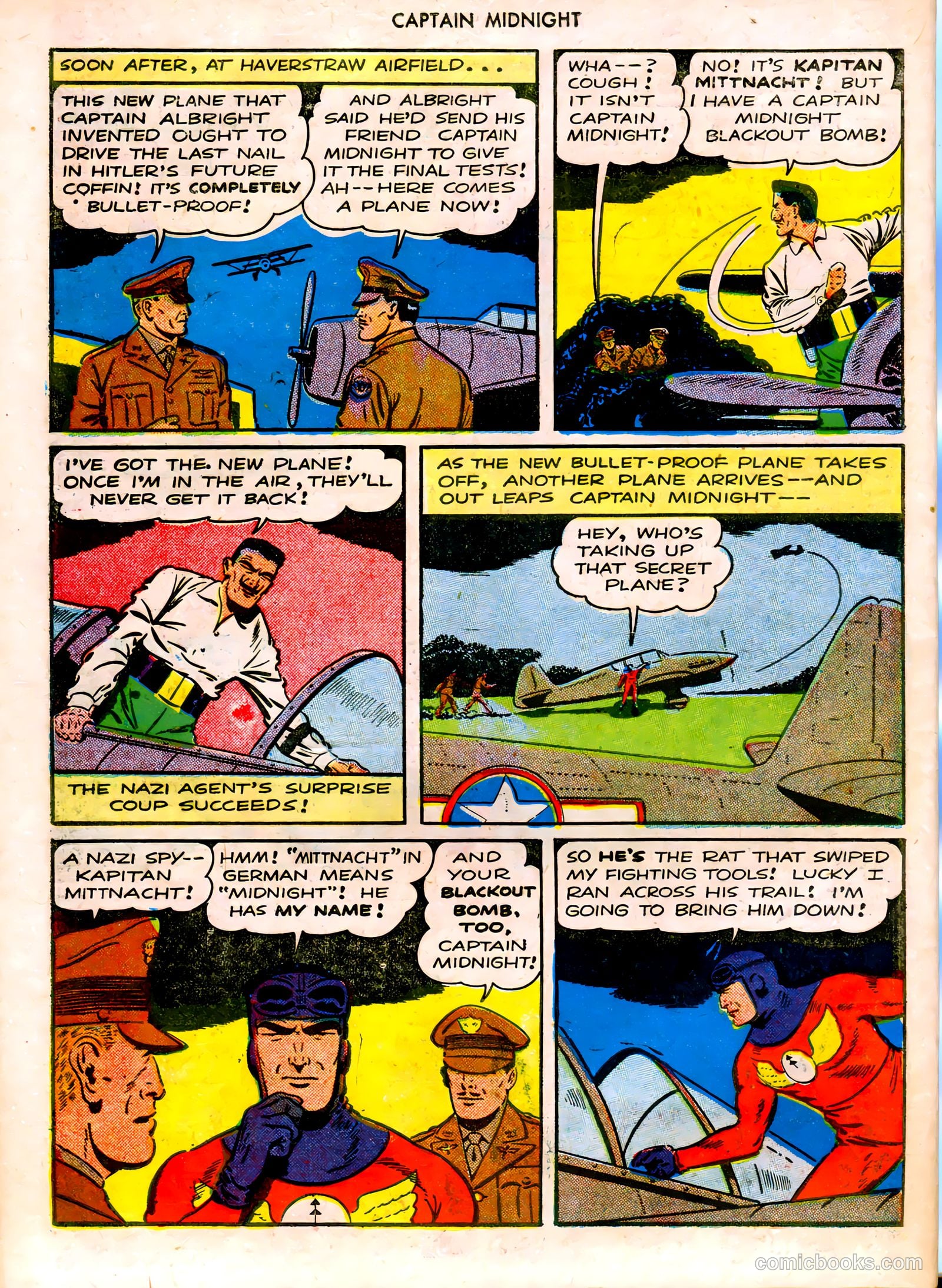 Captain Midnight #18 — page 42 of 52
