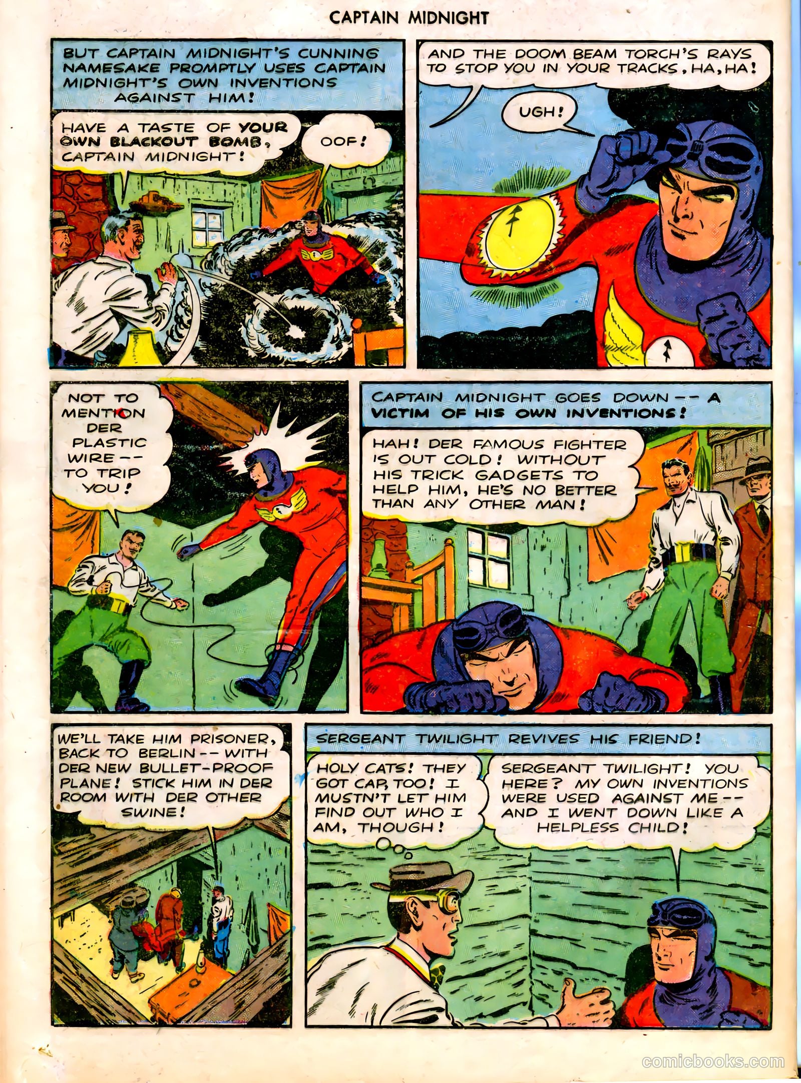 Captain Midnight #18 — page 44 of 52