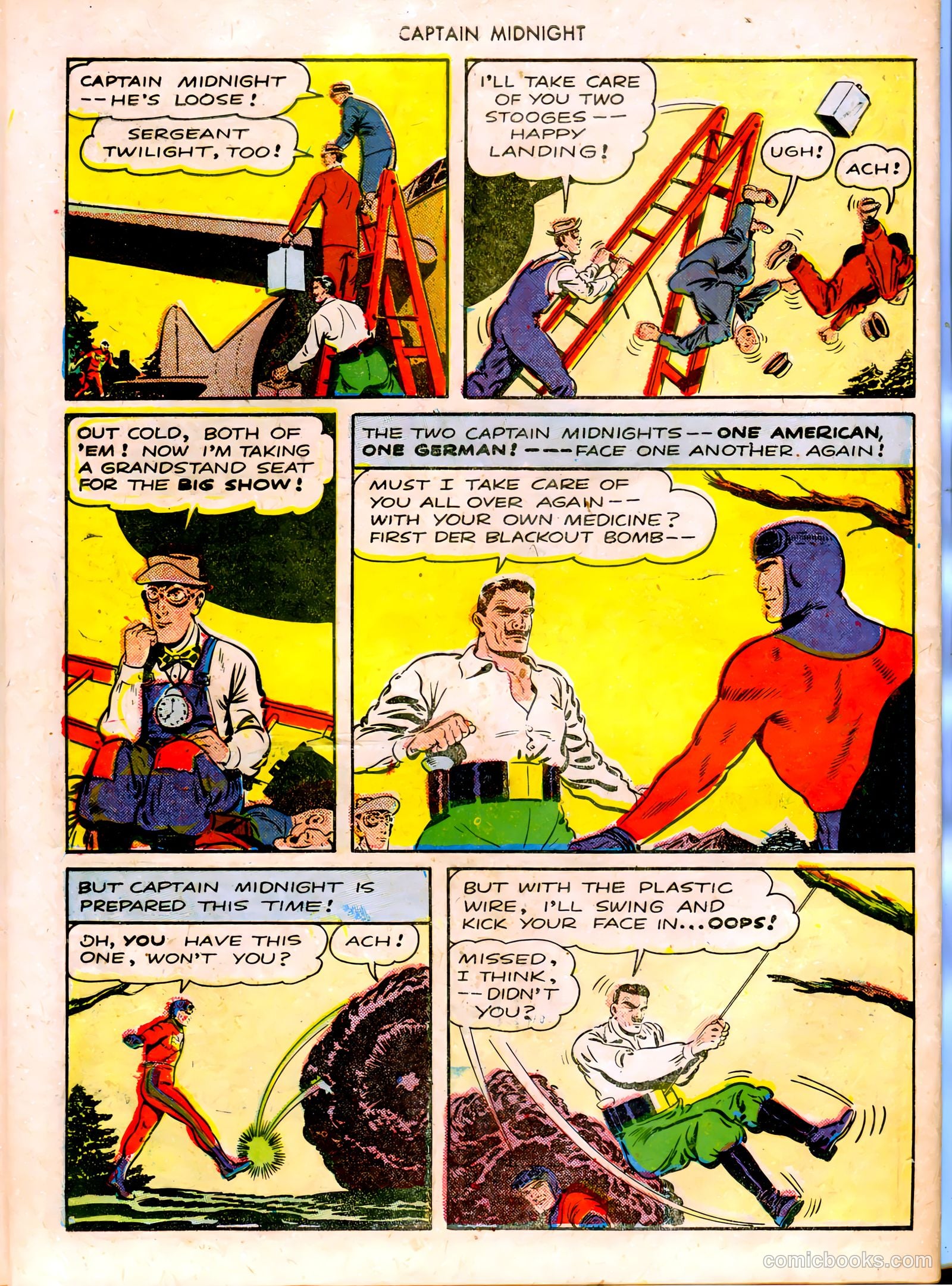 Captain Midnight #18 — page 46 of 52