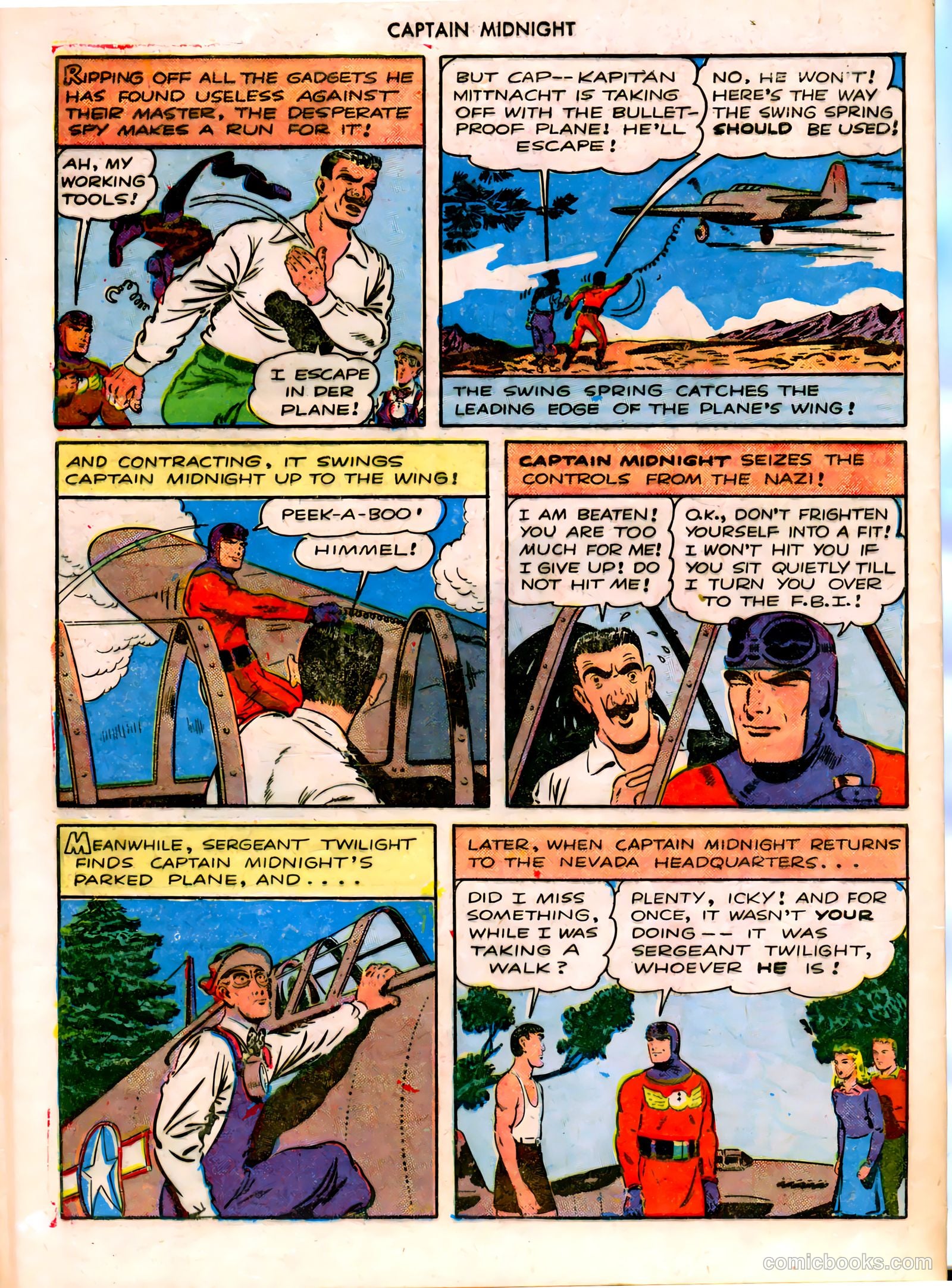 Captain Midnight #18 — page 48 of 52