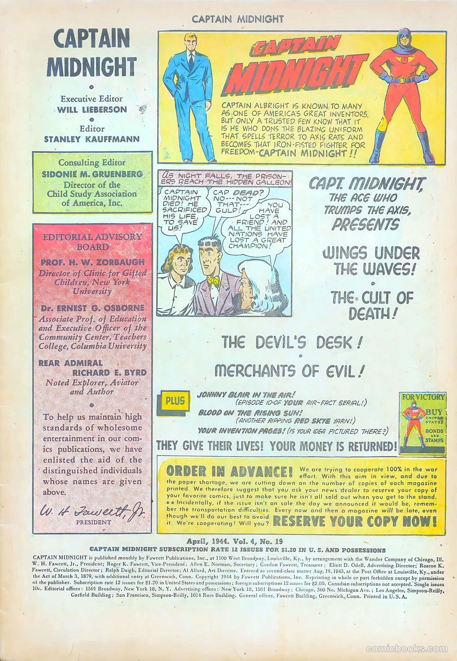Captain Midnight #19 — page 3 of 52