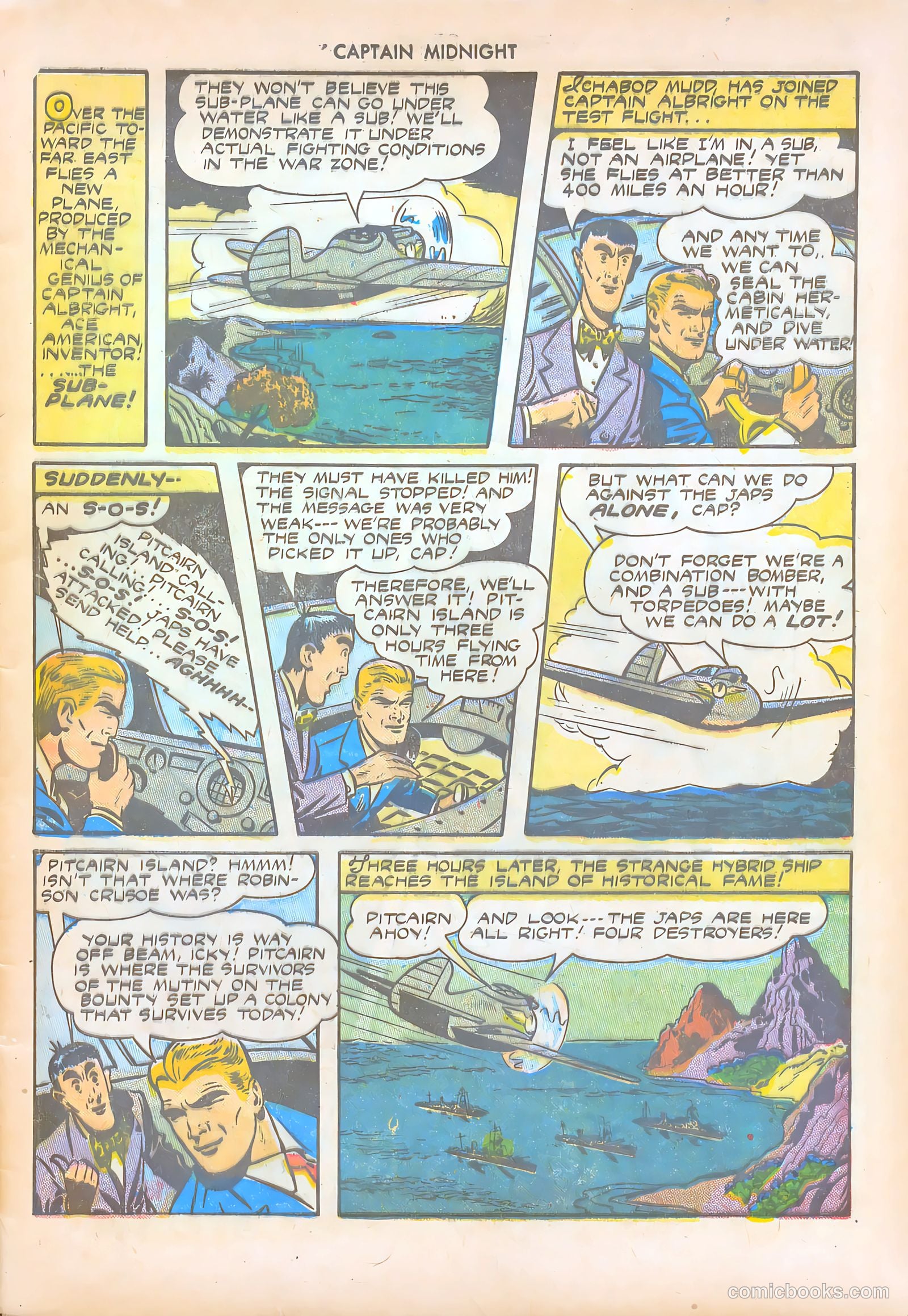 Captain Midnight #19 — page 5 of 52