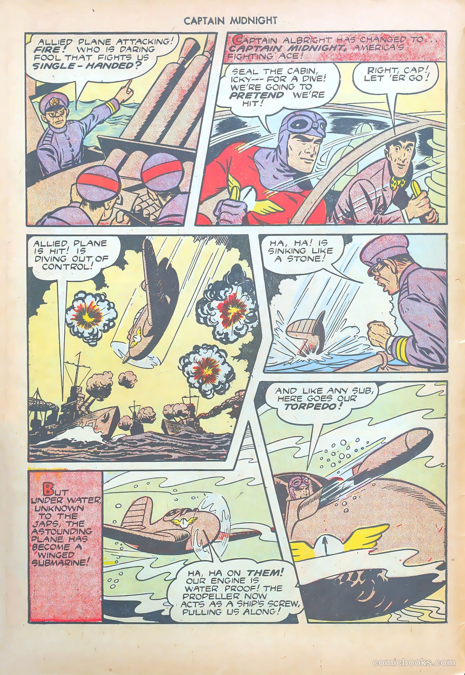 Captain Midnight #19 — page 6 of 52