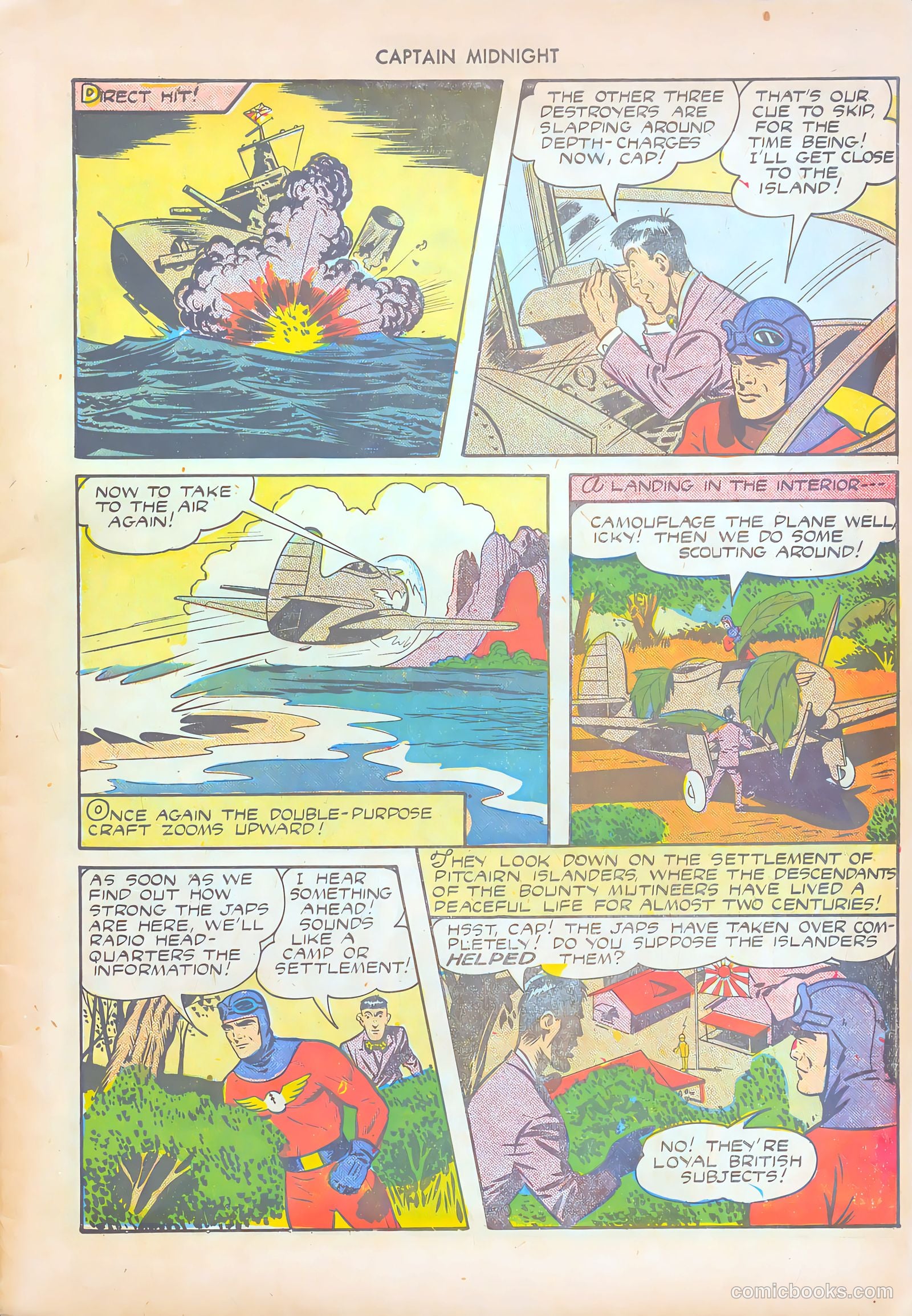 Captain Midnight #19 — page 7 of 52