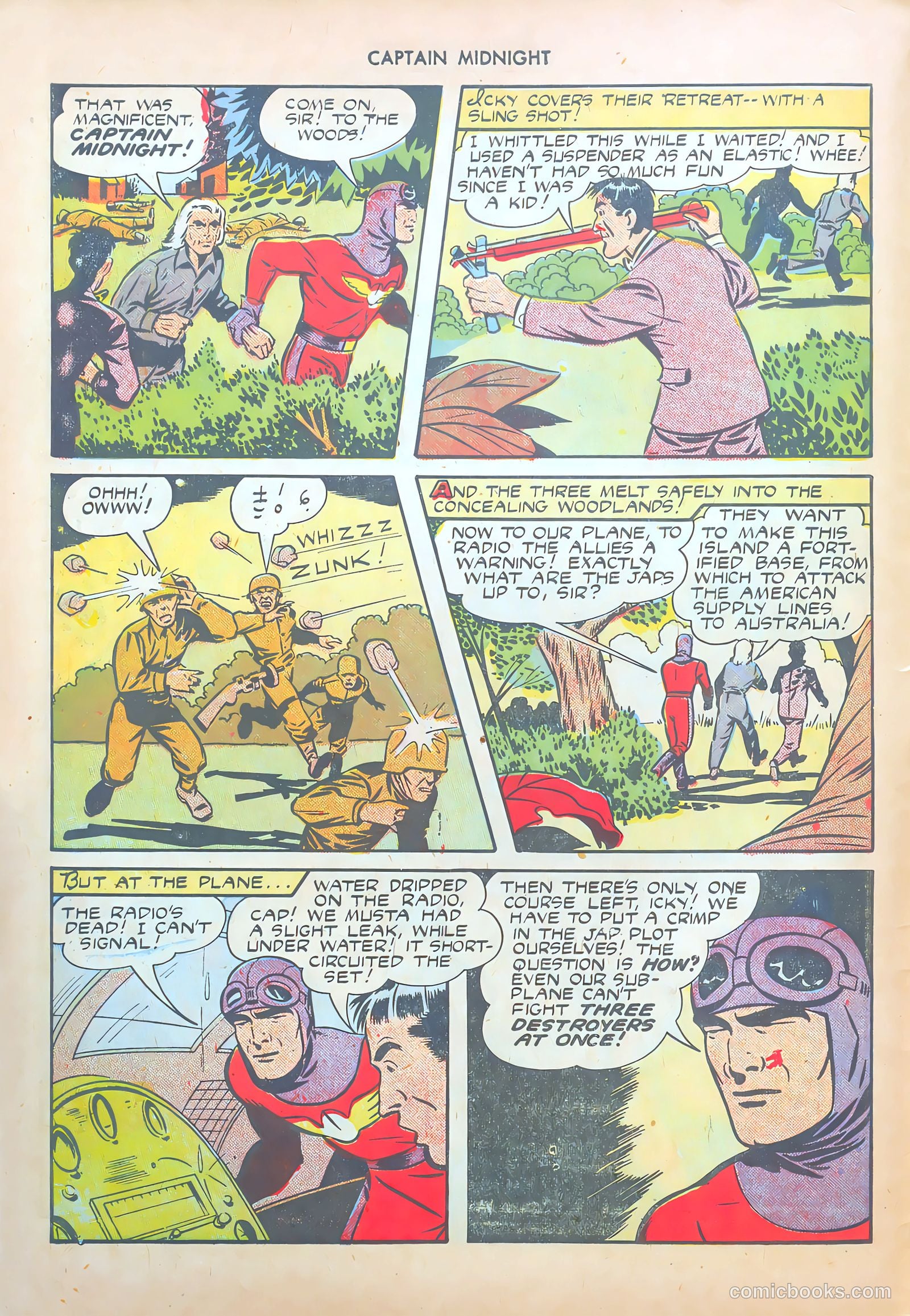Captain Midnight #19 — page 10 of 52