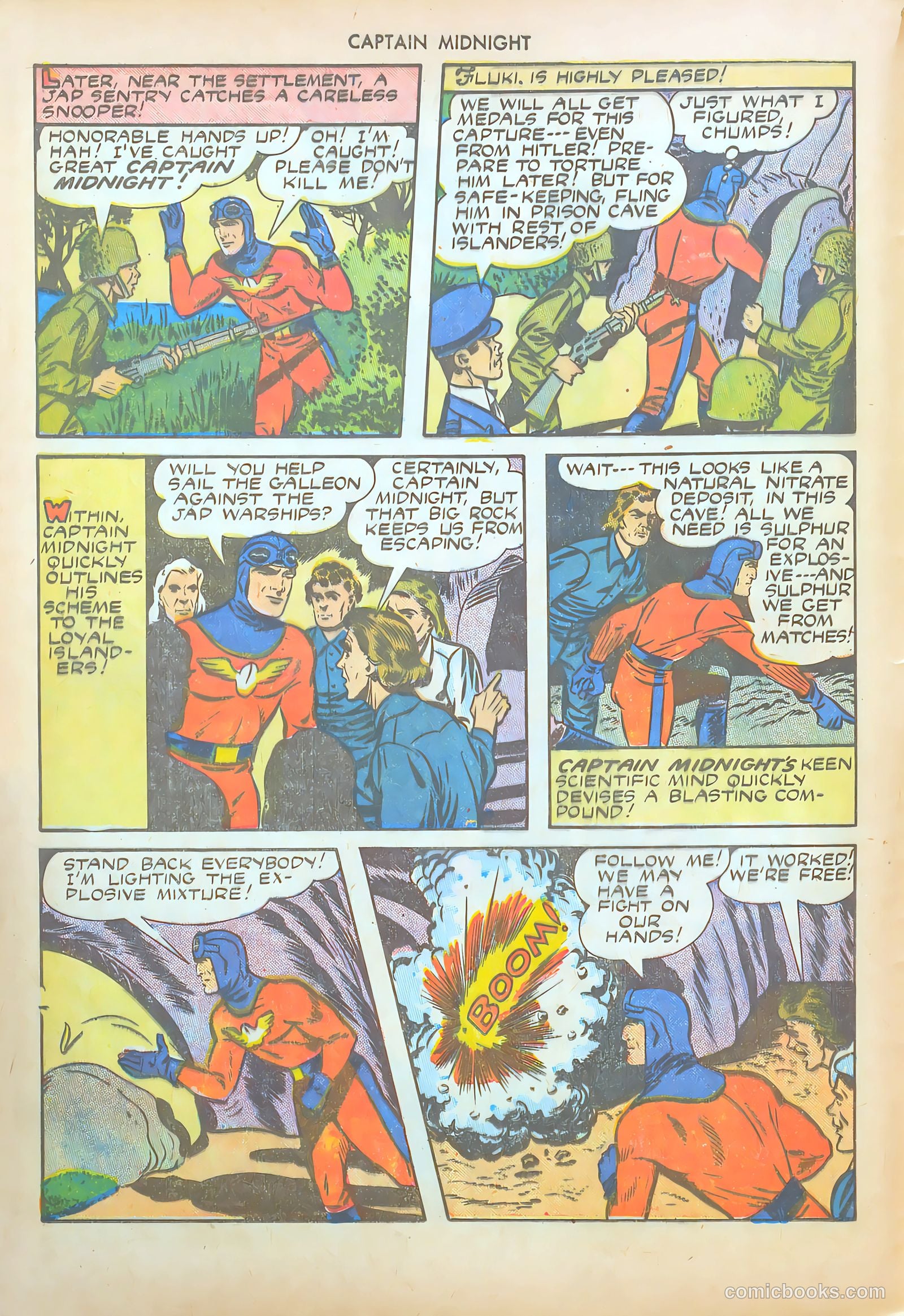 Captain Midnight #19 — page 12 of 52