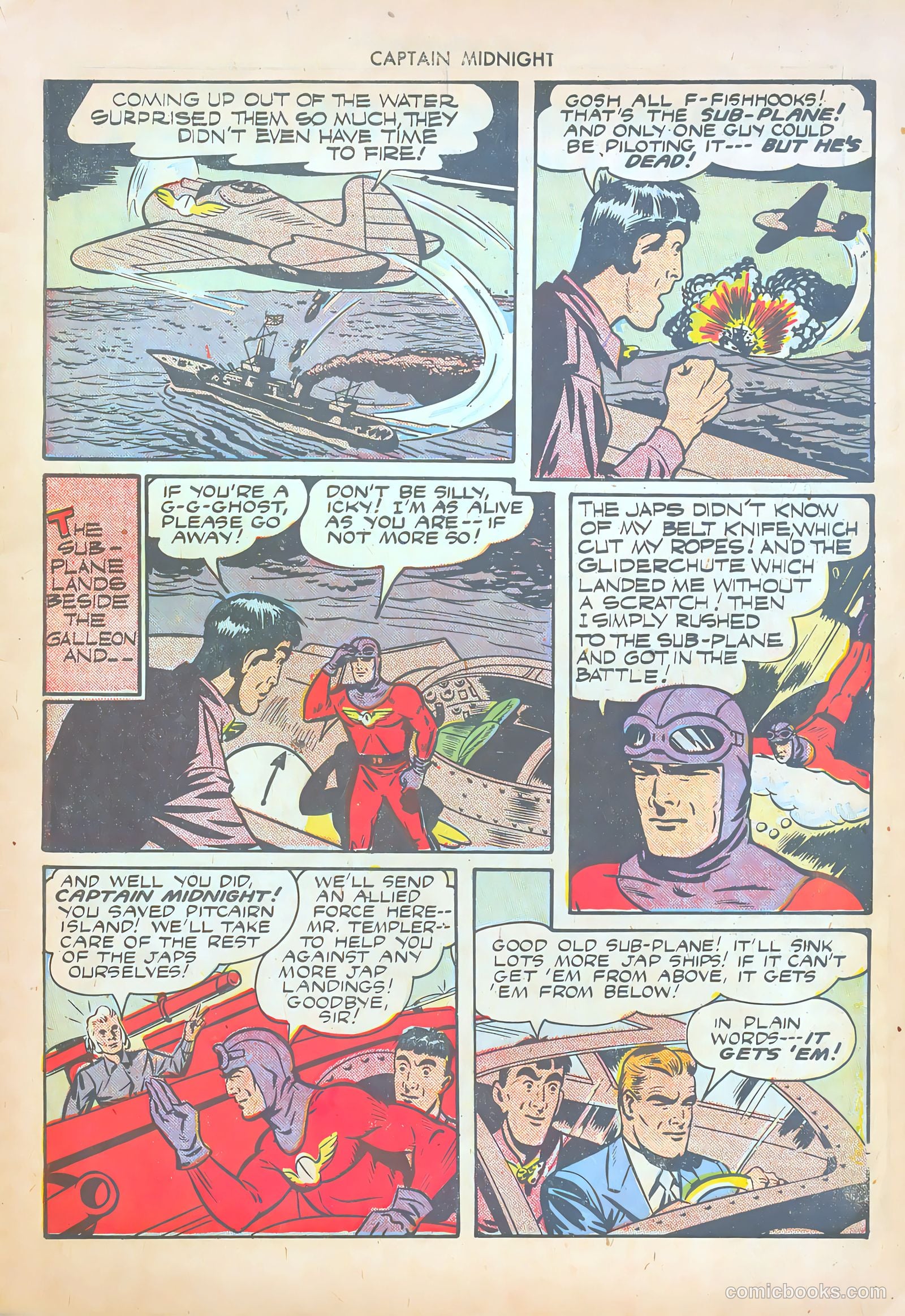 Captain Midnight #19 — page 15 of 52
