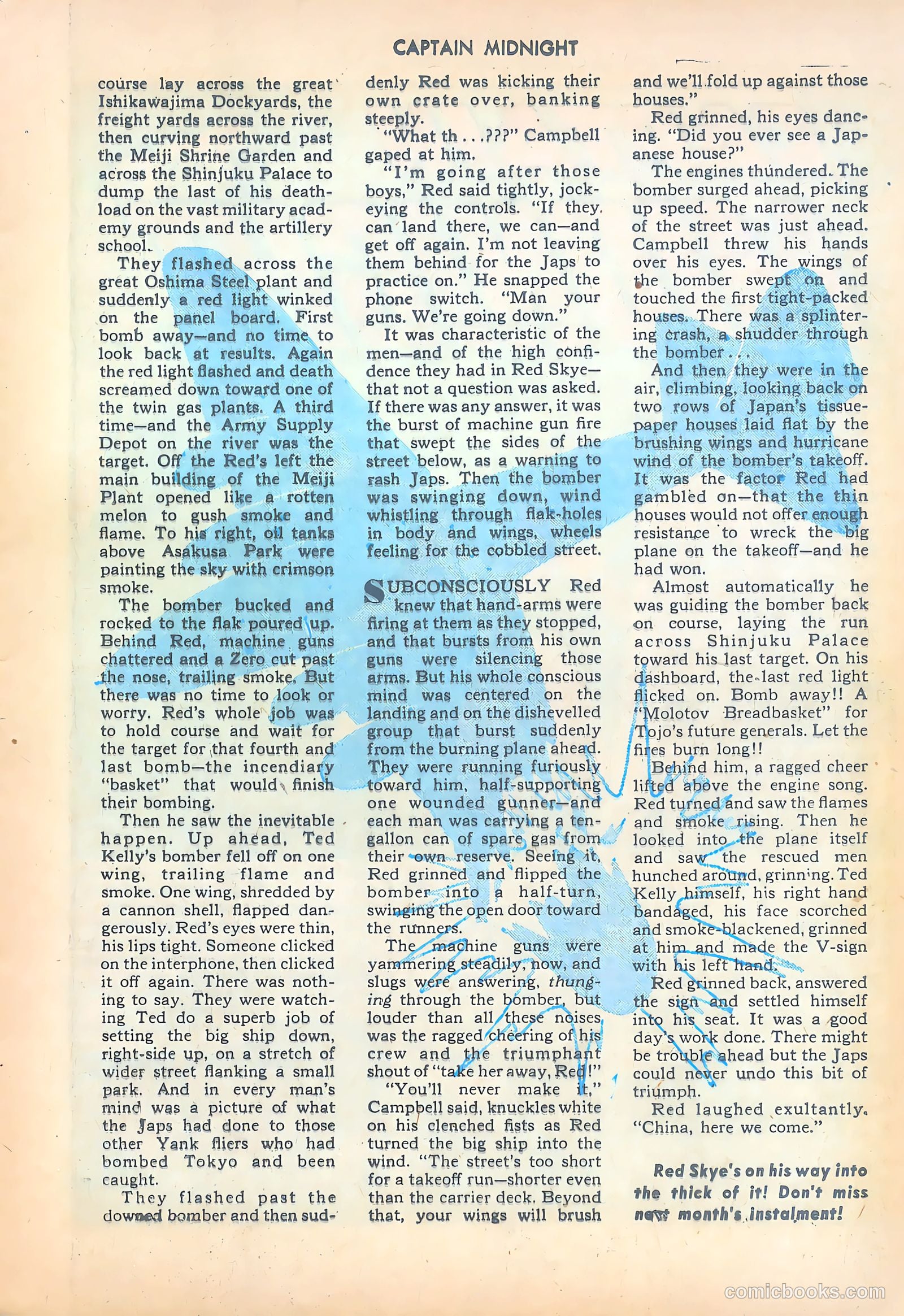 Captain Midnight #19 — page 17 of 52