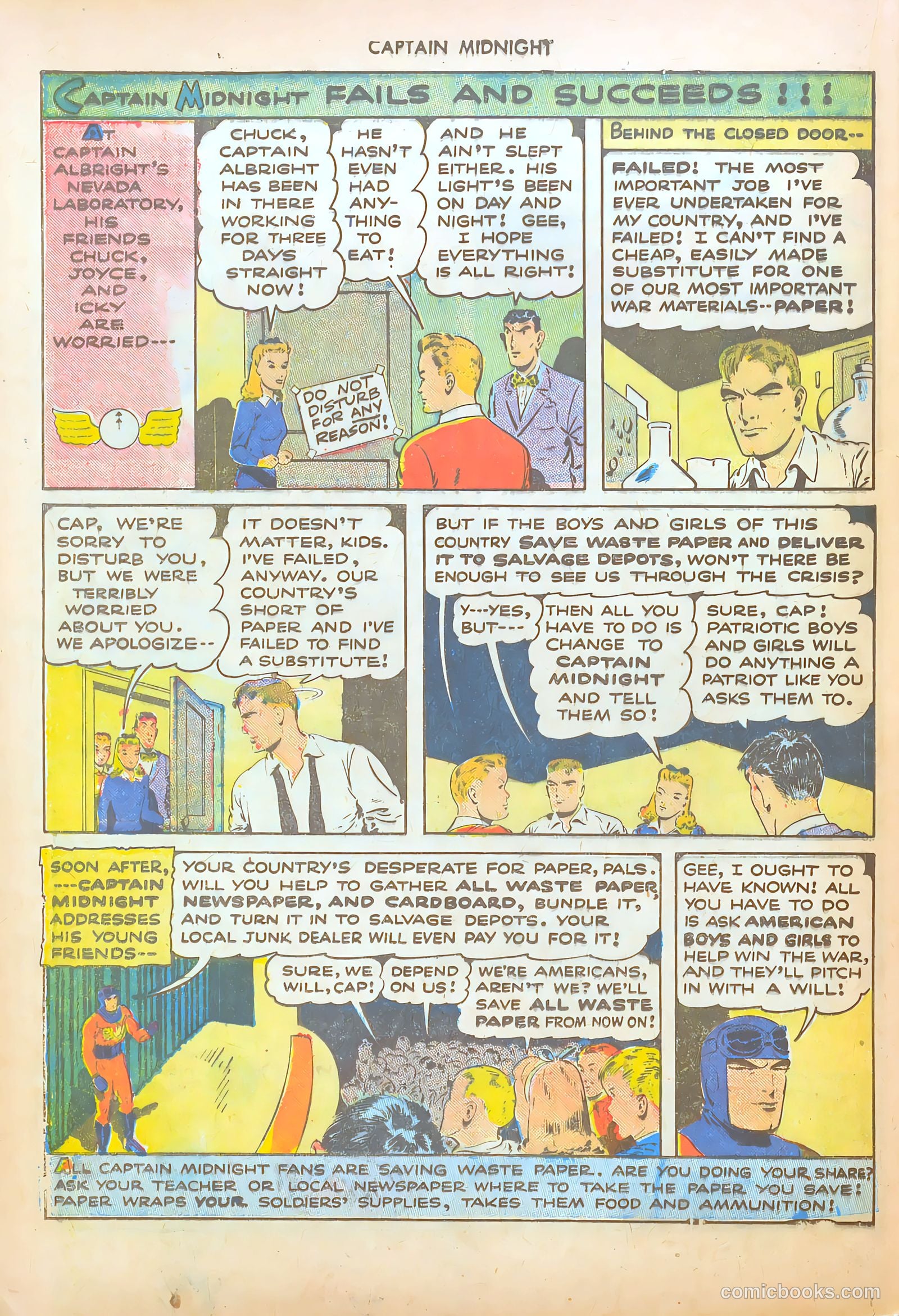 Captain Midnight #19 — page 28 of 52