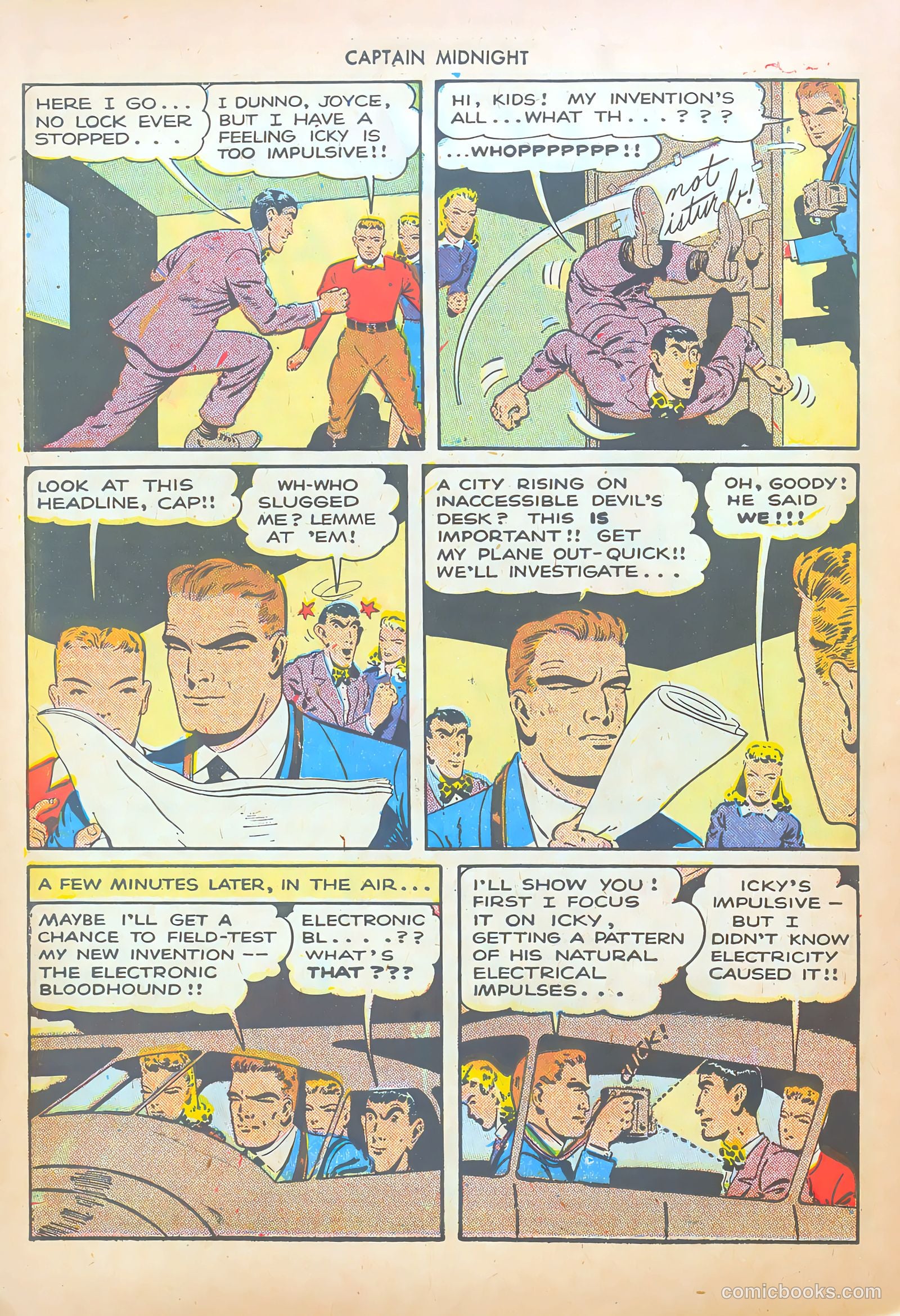 Captain Midnight #19 — page 30 of 52