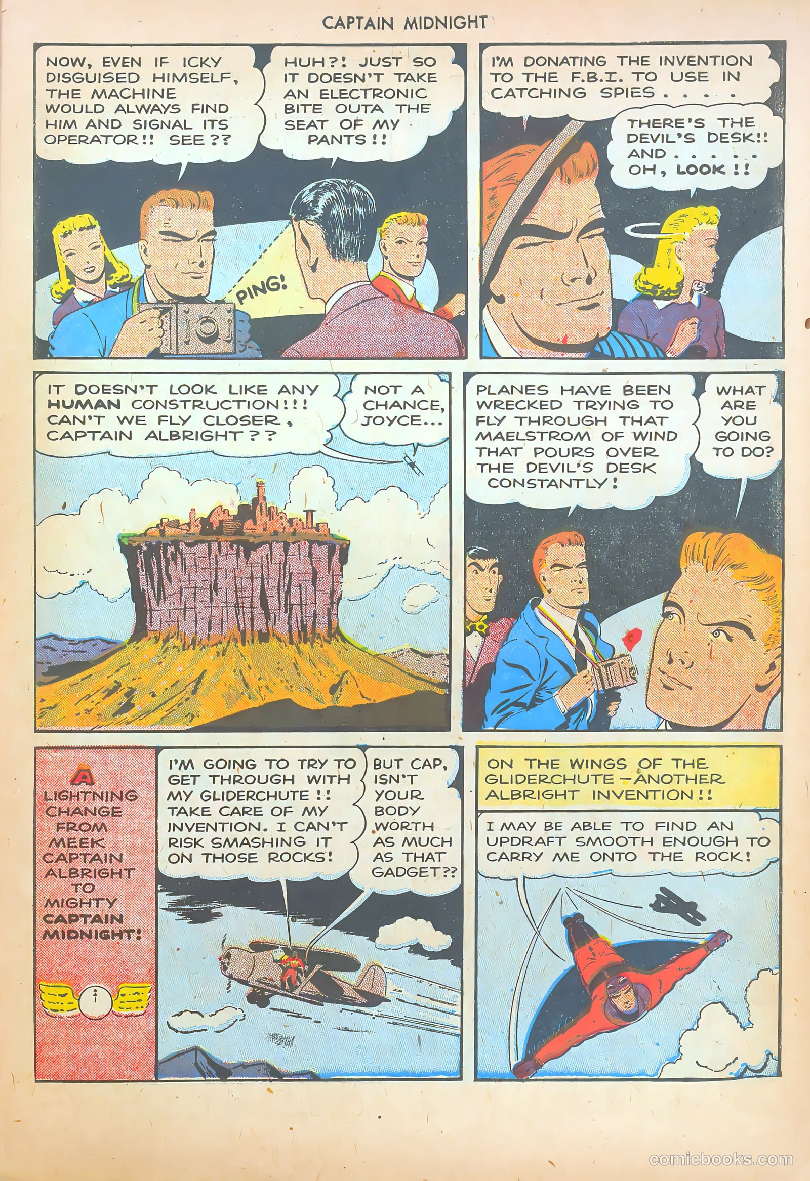 Captain Midnight #19 — page 31 of 52