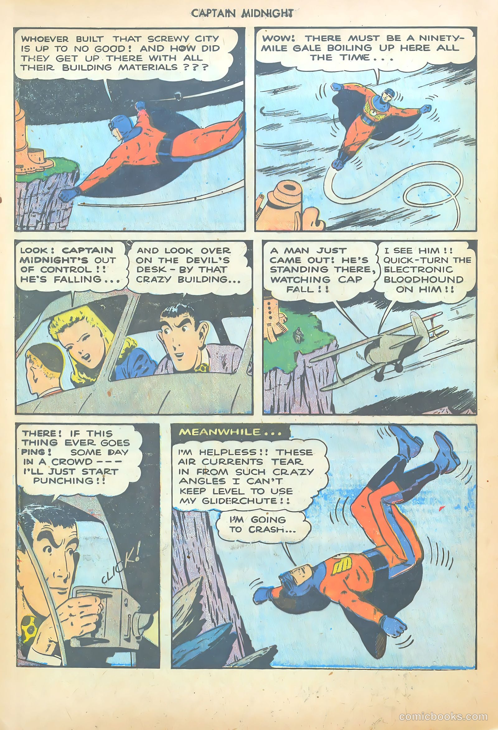 Captain Midnight #19 — page 32 of 52