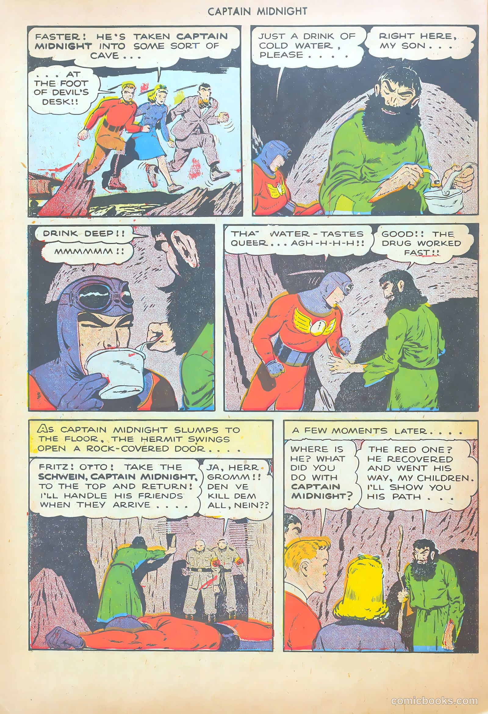 Captain Midnight #19 — page 34 of 52