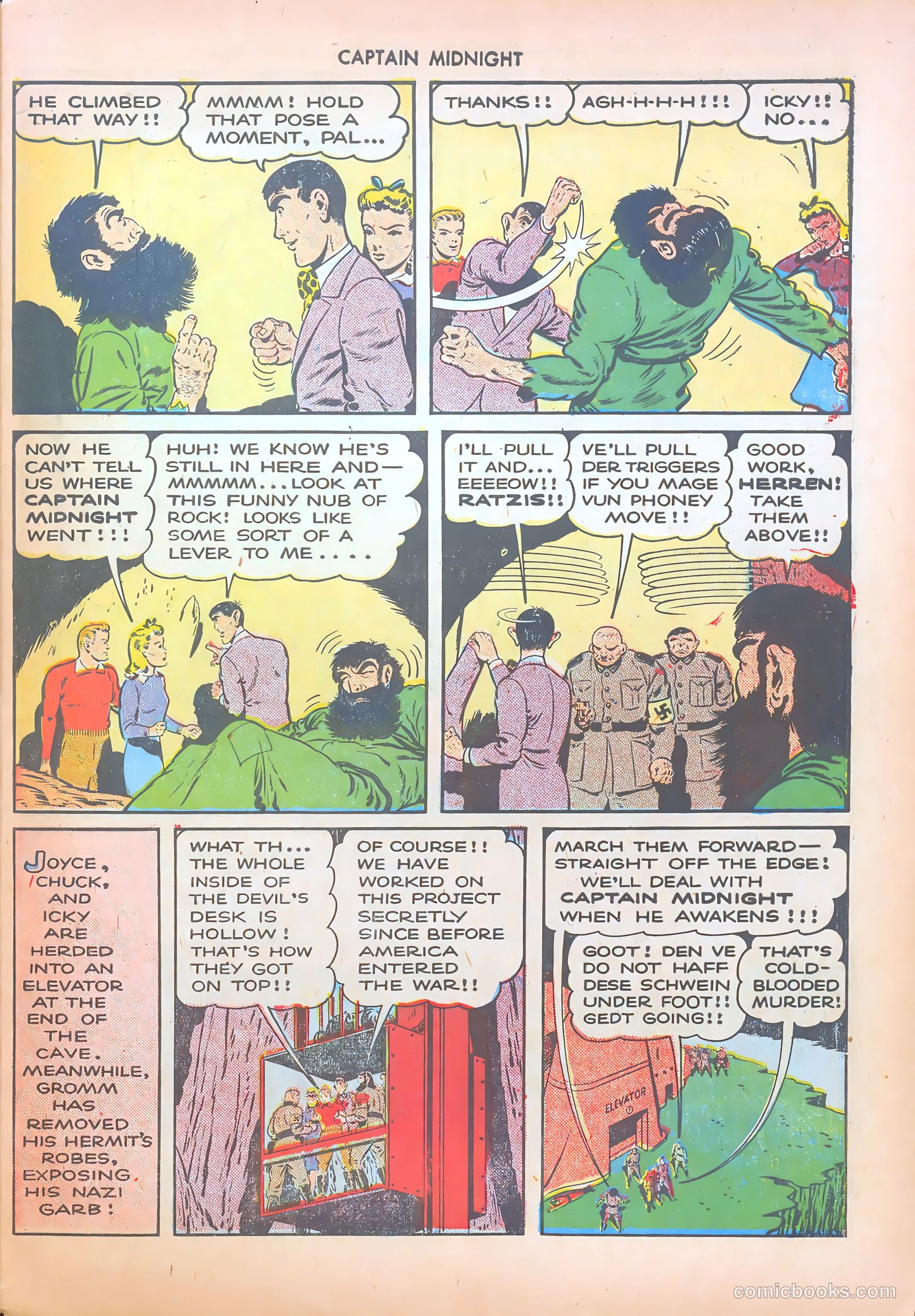 Captain Midnight #19 — page 35 of 52