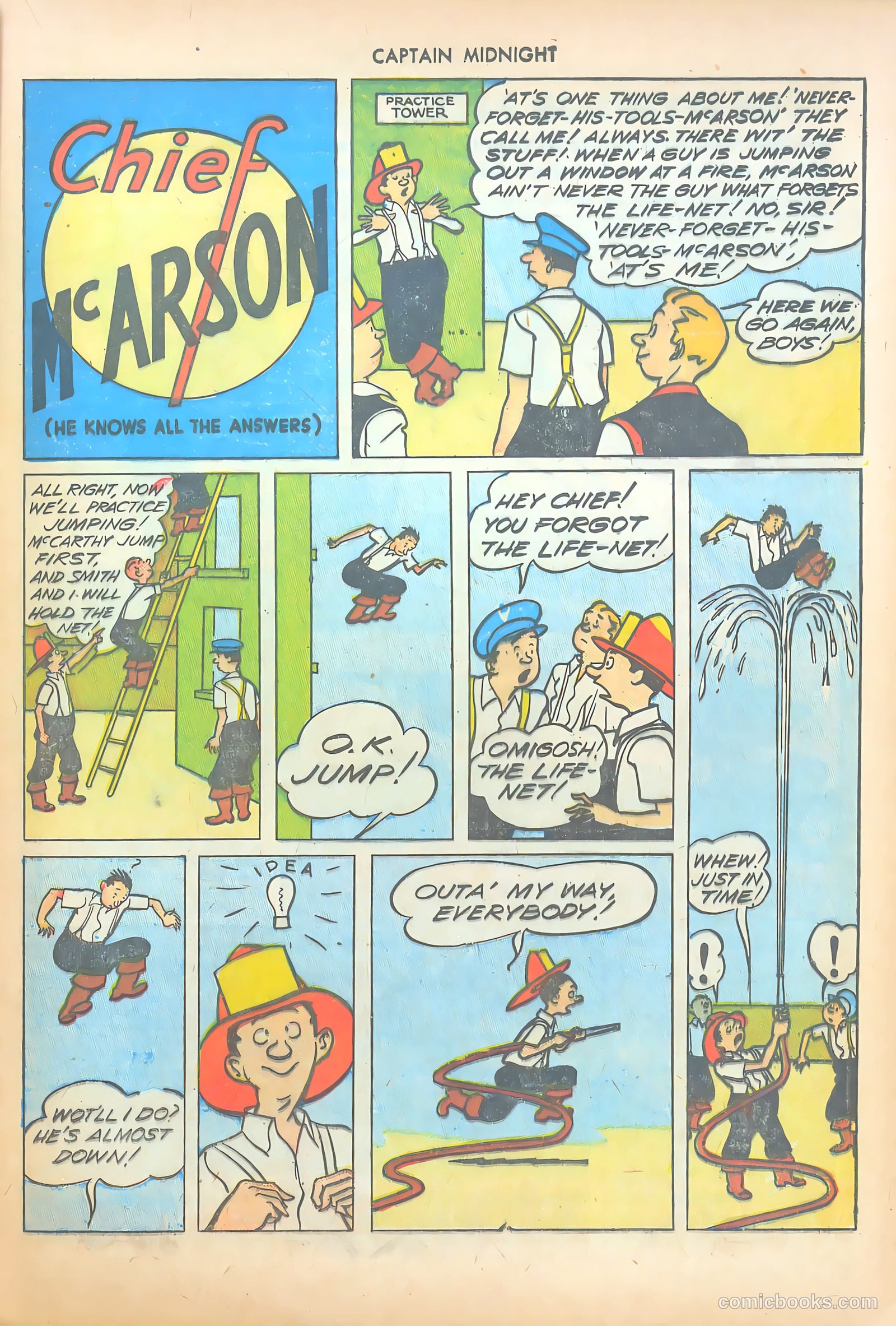 Captain Midnight #19 — page 37 of 52