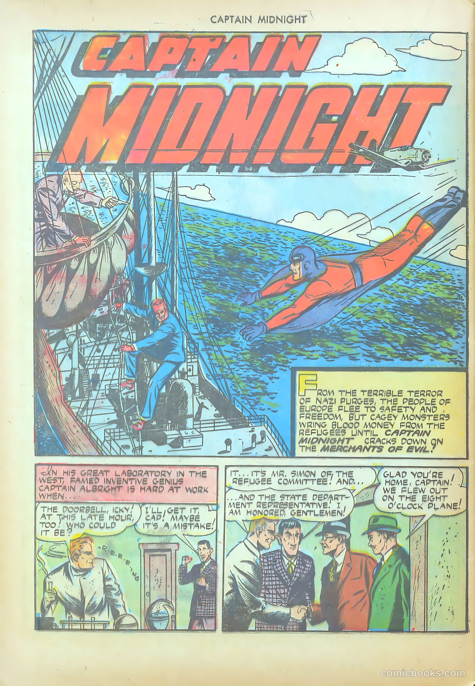 Captain Midnight #19 — page 40 of 52