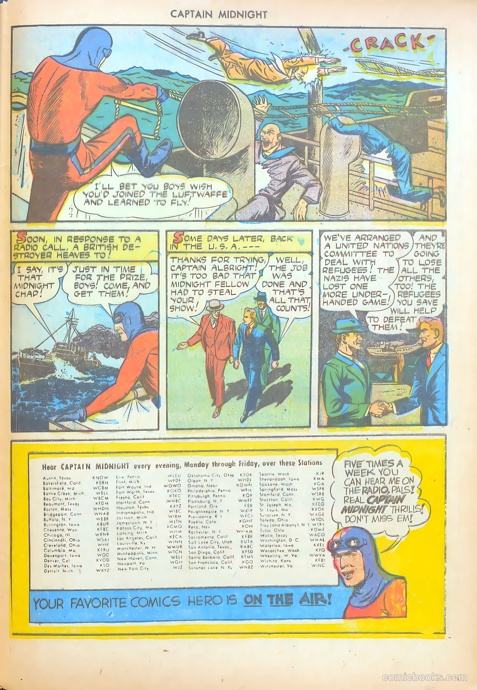 Captain Midnight #19 — page 49 of 52