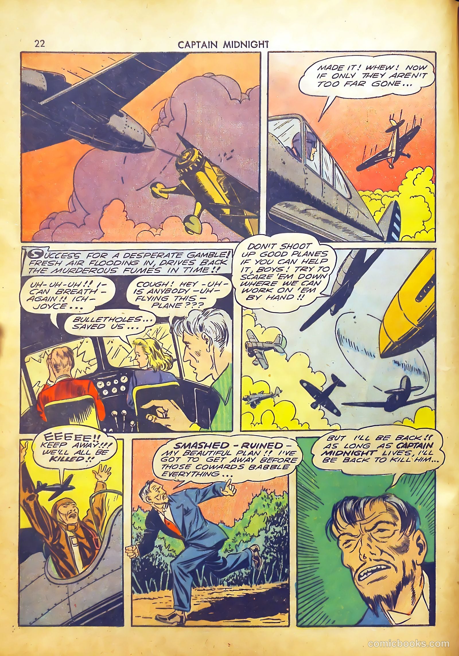 Captain Midnight #2 — page 22 of 68