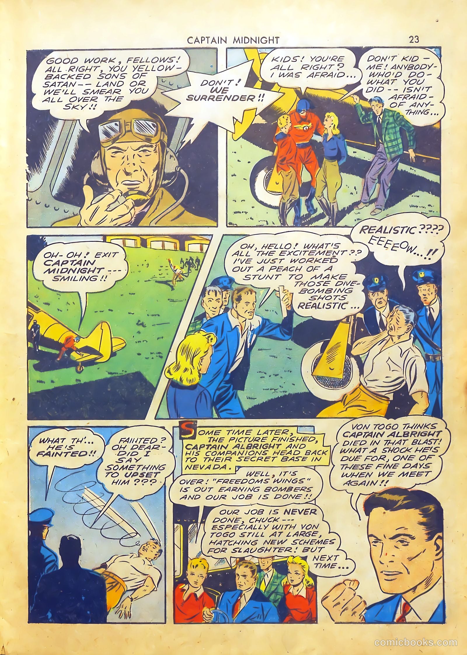 Captain Midnight #2 — page 23 of 68