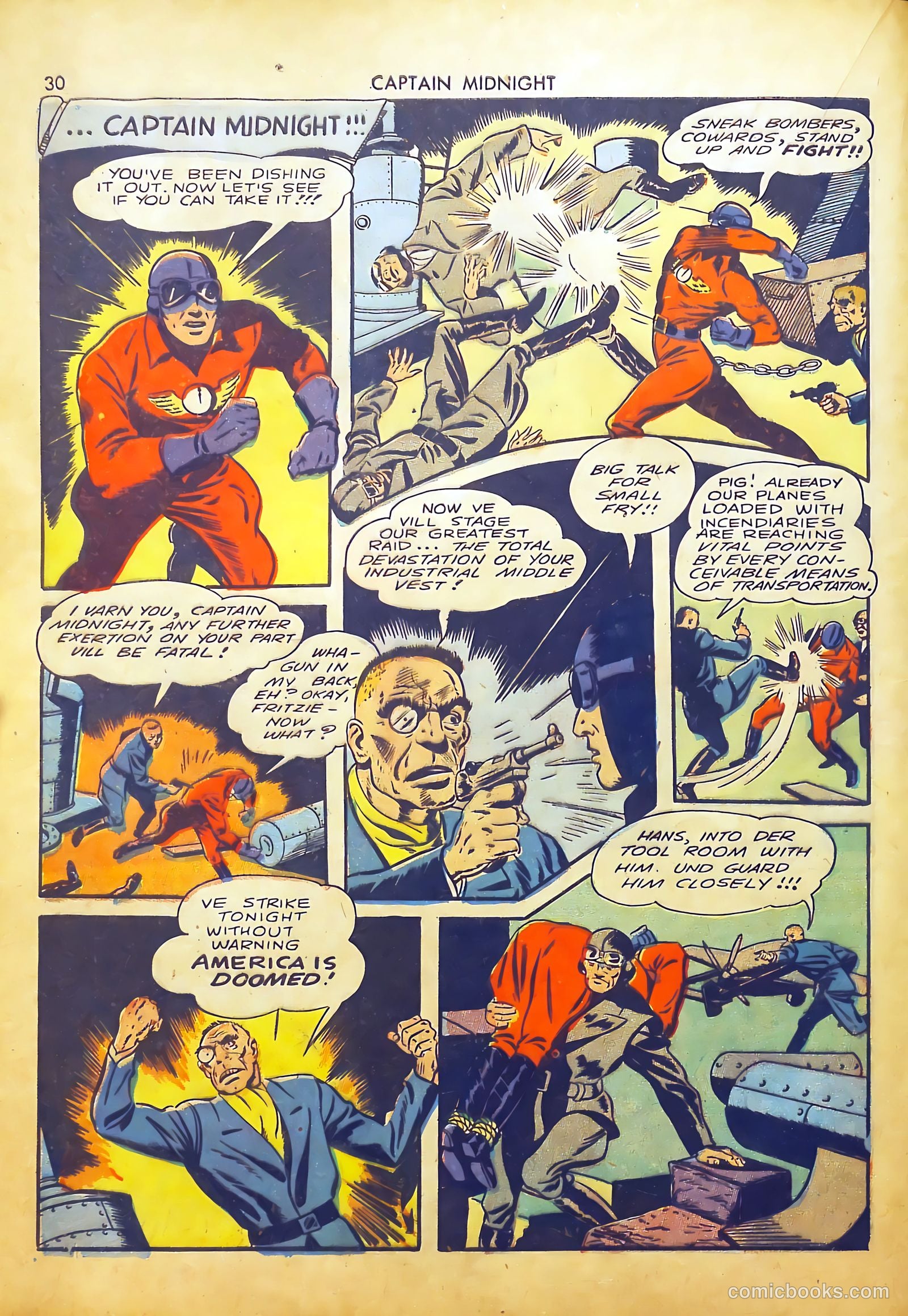 Captain Midnight #2 — page 30 of 68