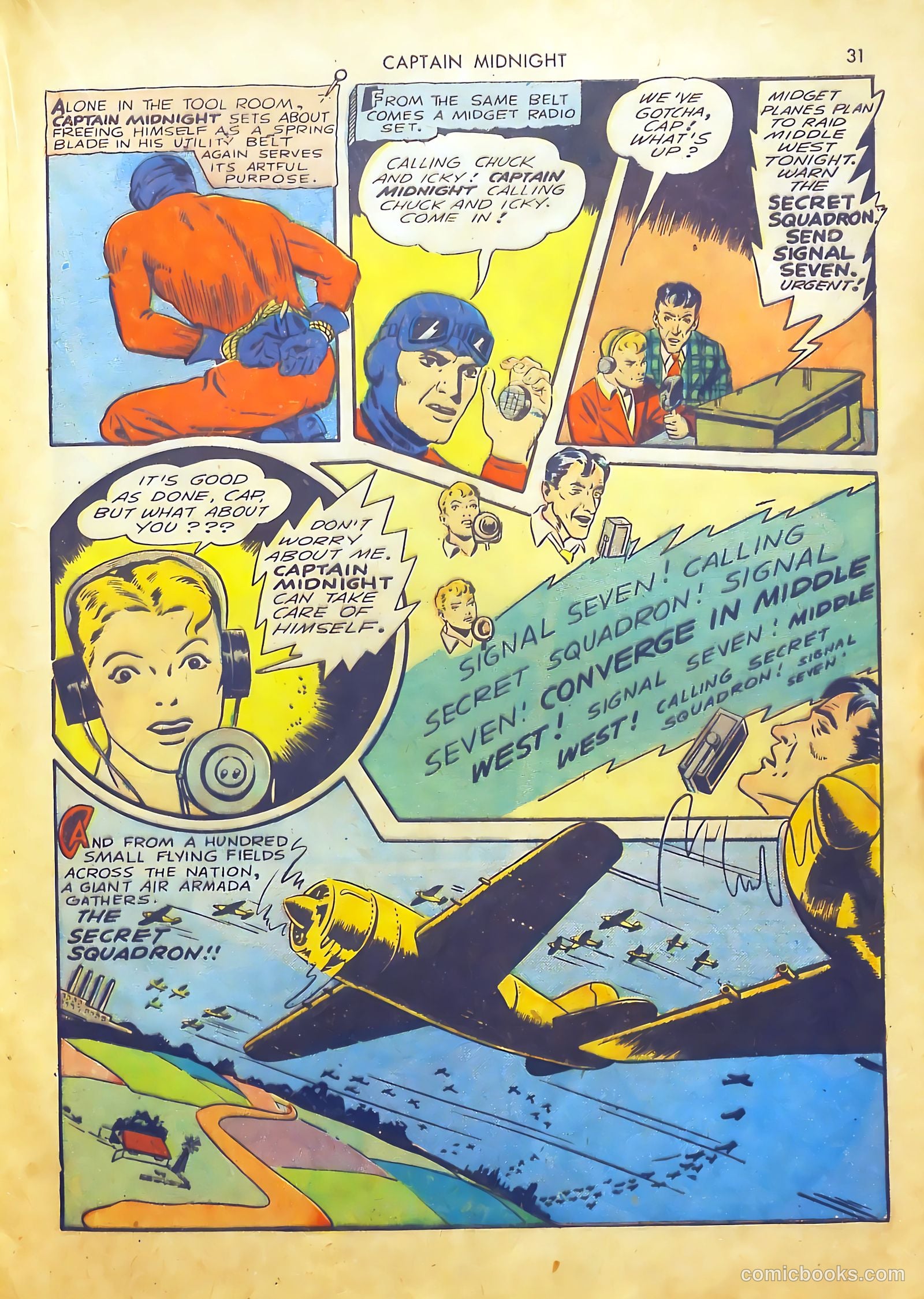 Captain Midnight #2 — page 31 of 68