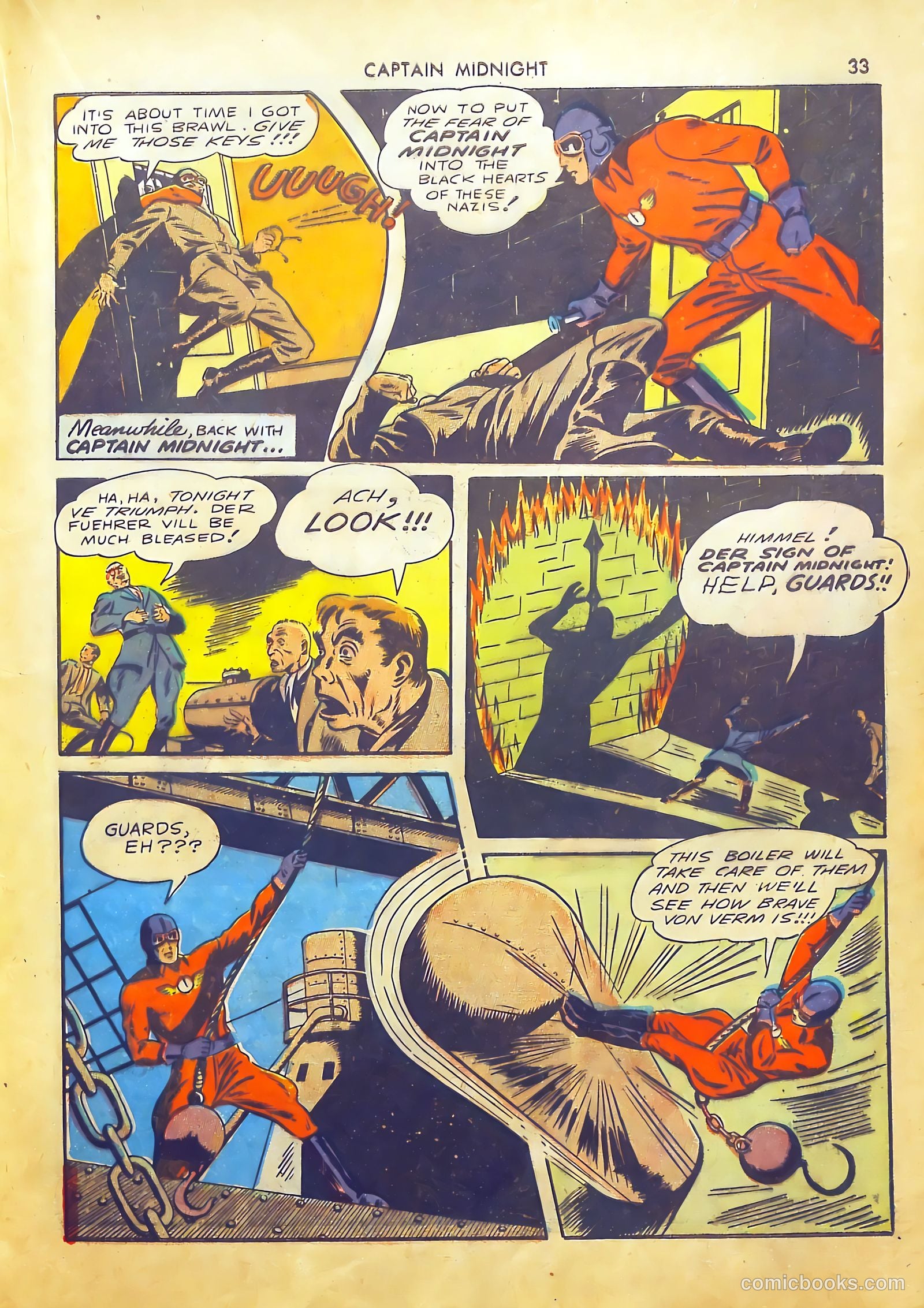 Captain Midnight #2 — page 33 of 68