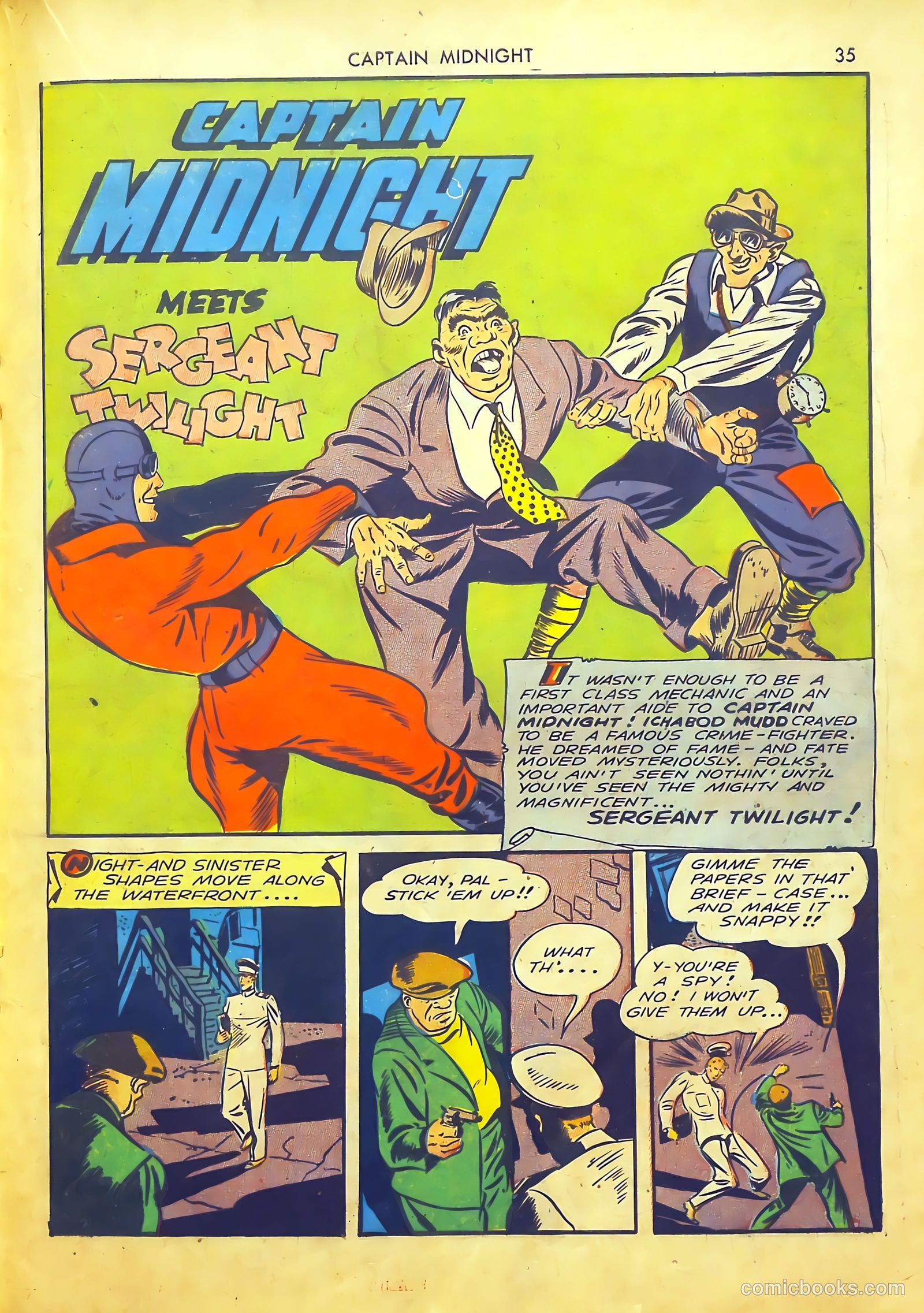 Captain Midnight #2 — page 35 of 68