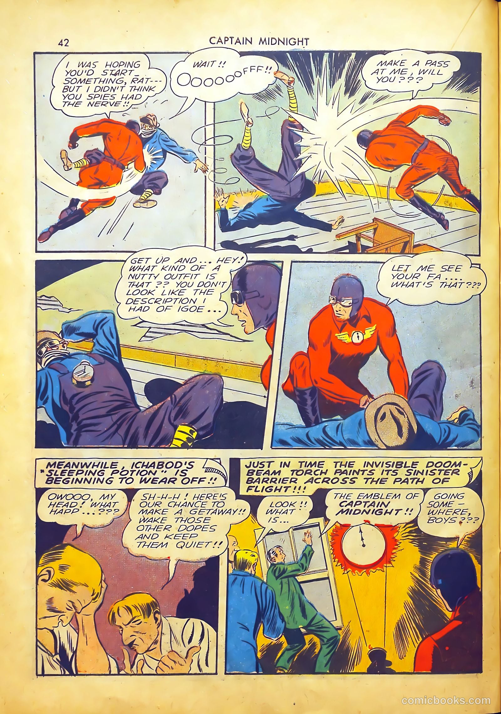 Captain Midnight #2 — page 42 of 68