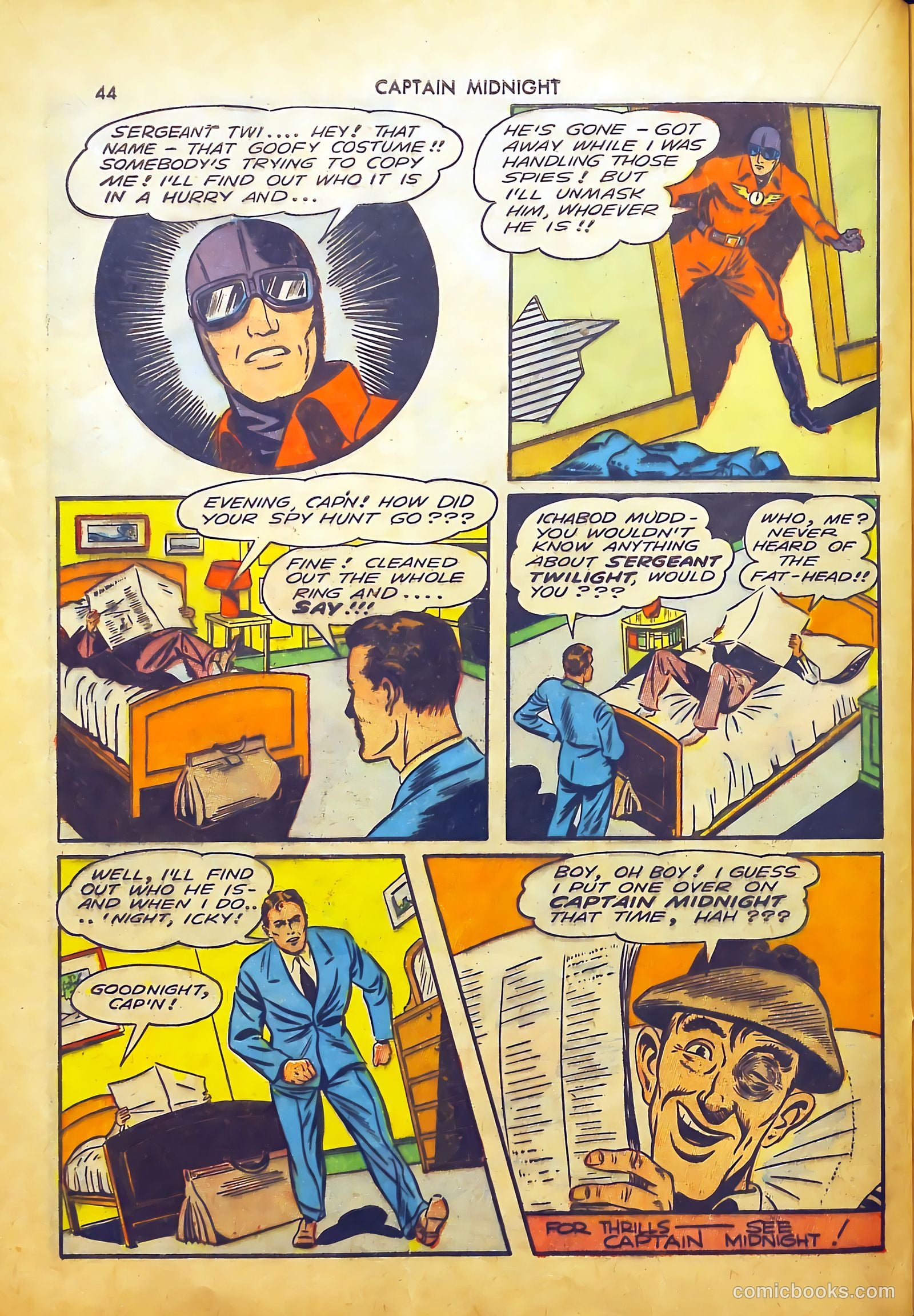 Captain Midnight #2 — page 44 of 68